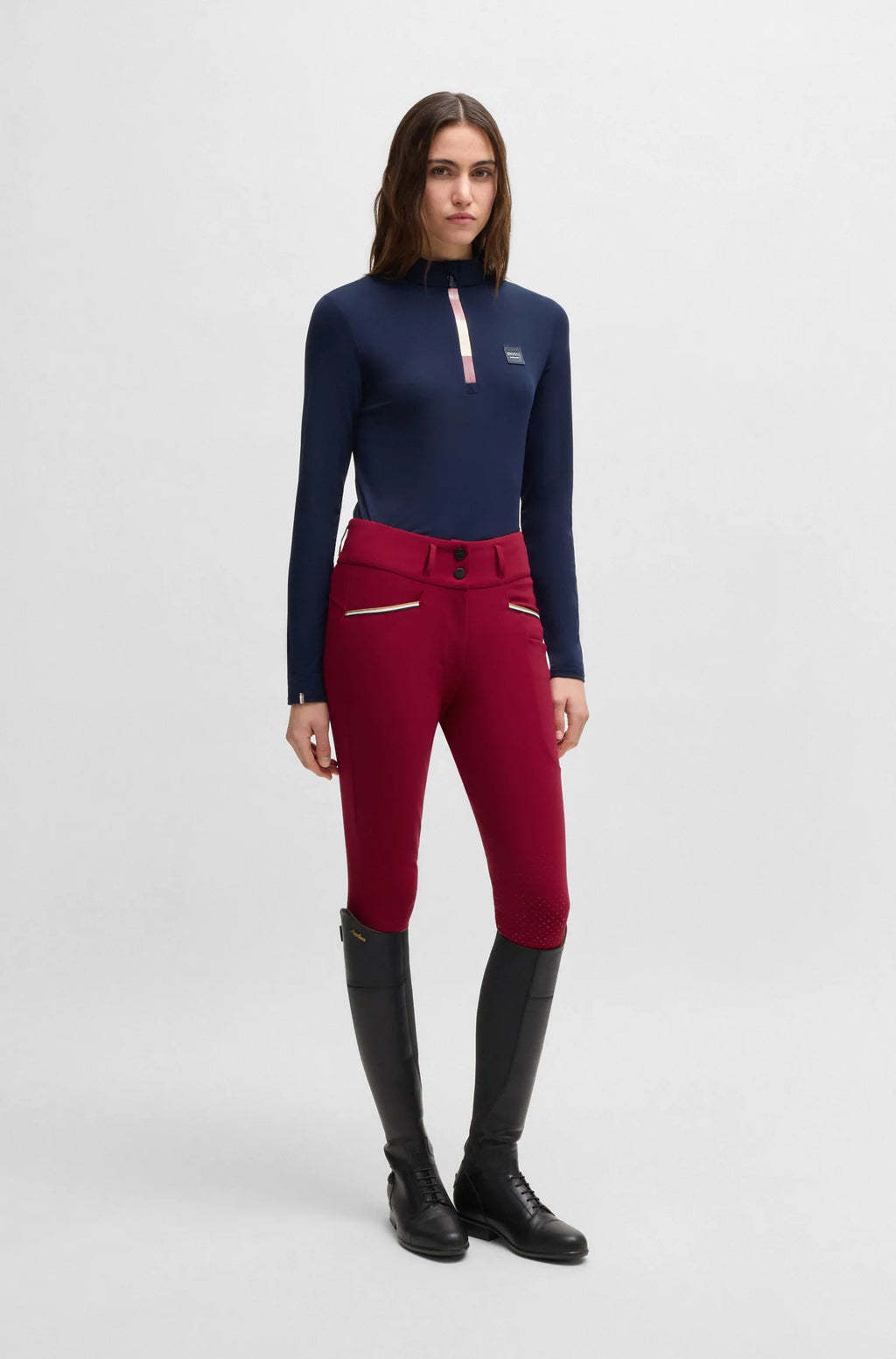 Hannah Winter High Waist Knee Grip Breeches