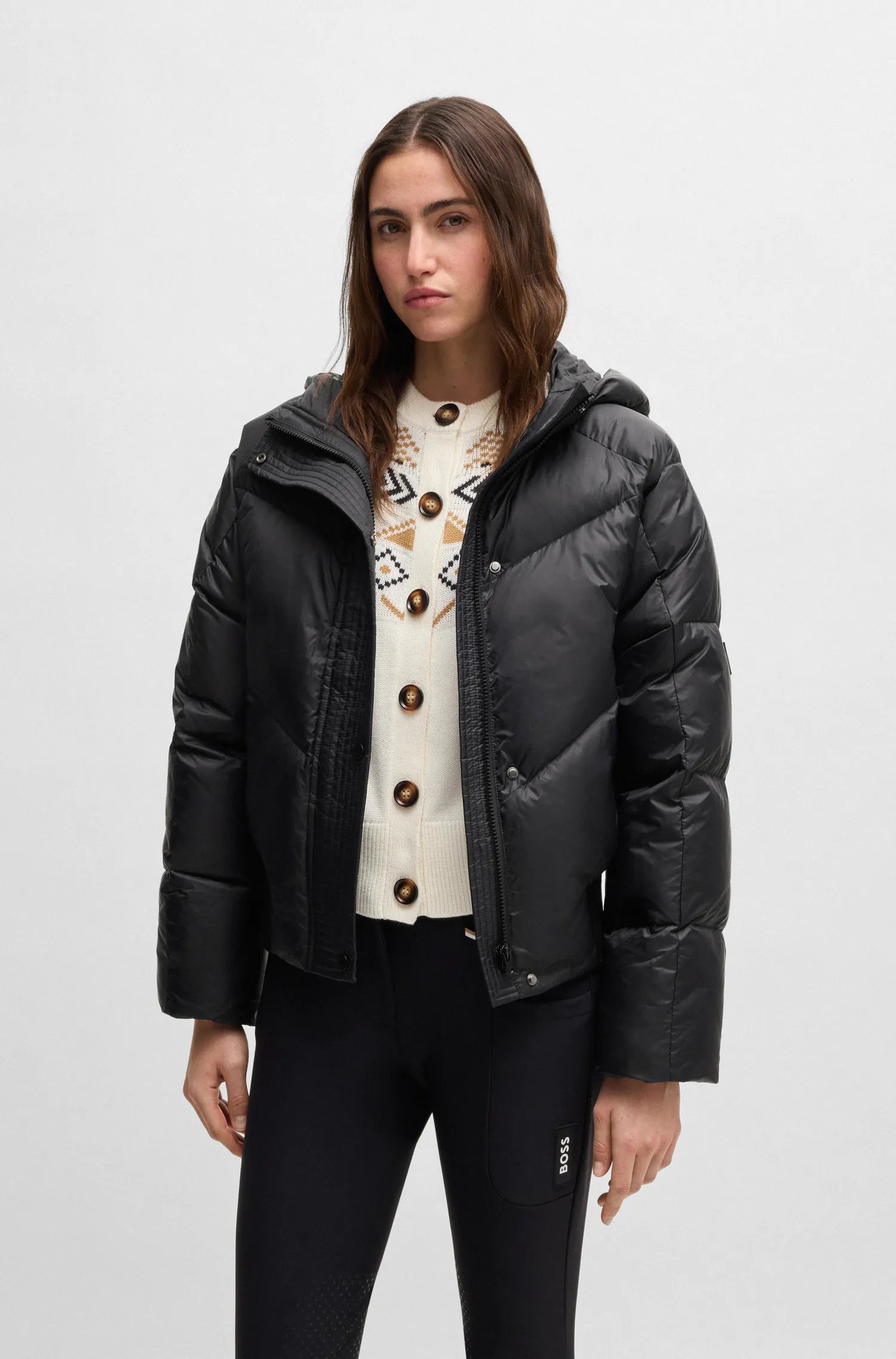 Marsha Bomber Puffer Jacket