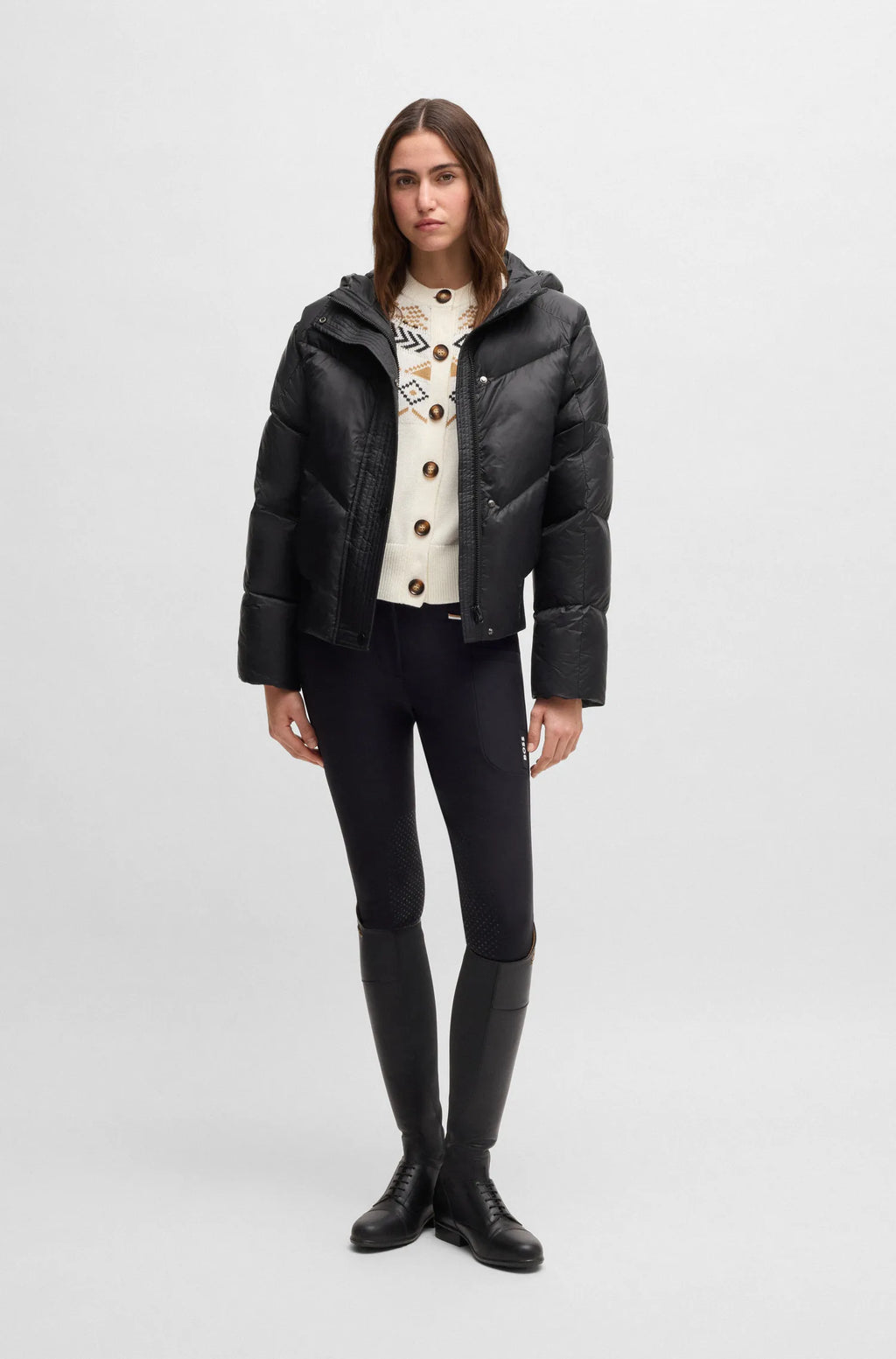 Marsha Bomber Puffer Jacket