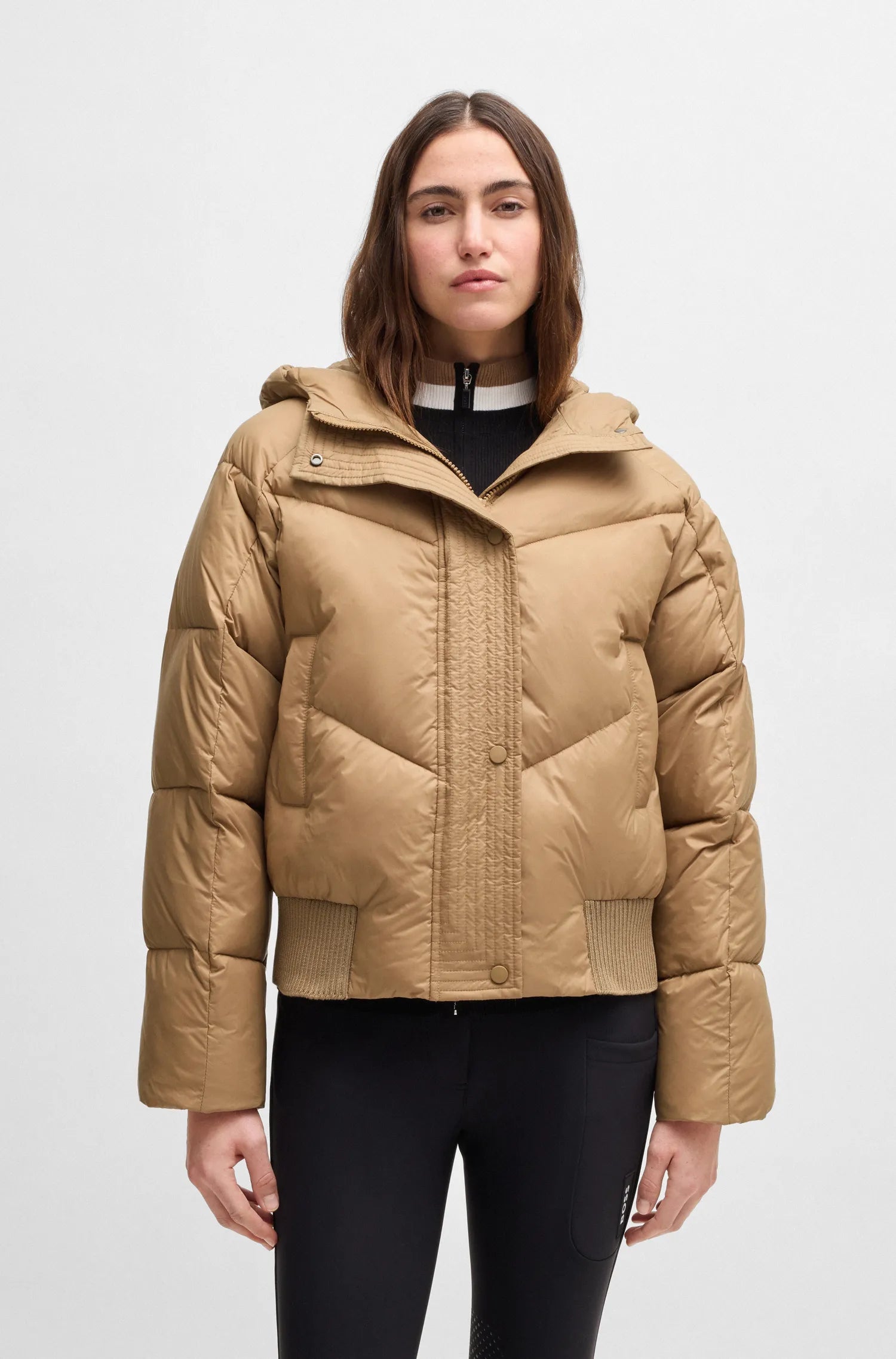 Marsha Bomber Puffer Jacket