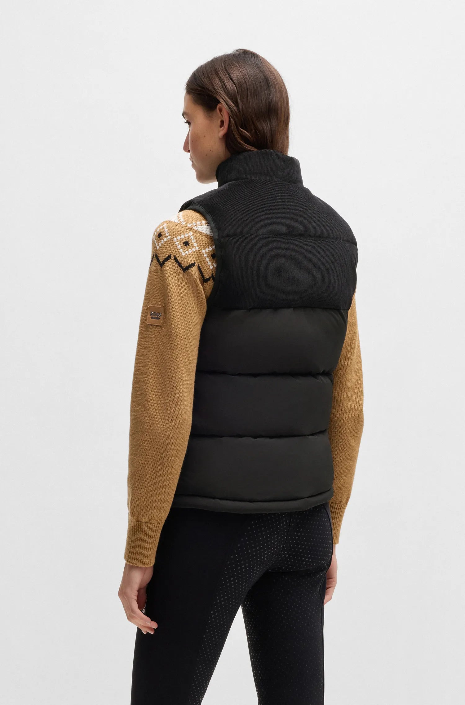 Viola Cord Puffer Vest