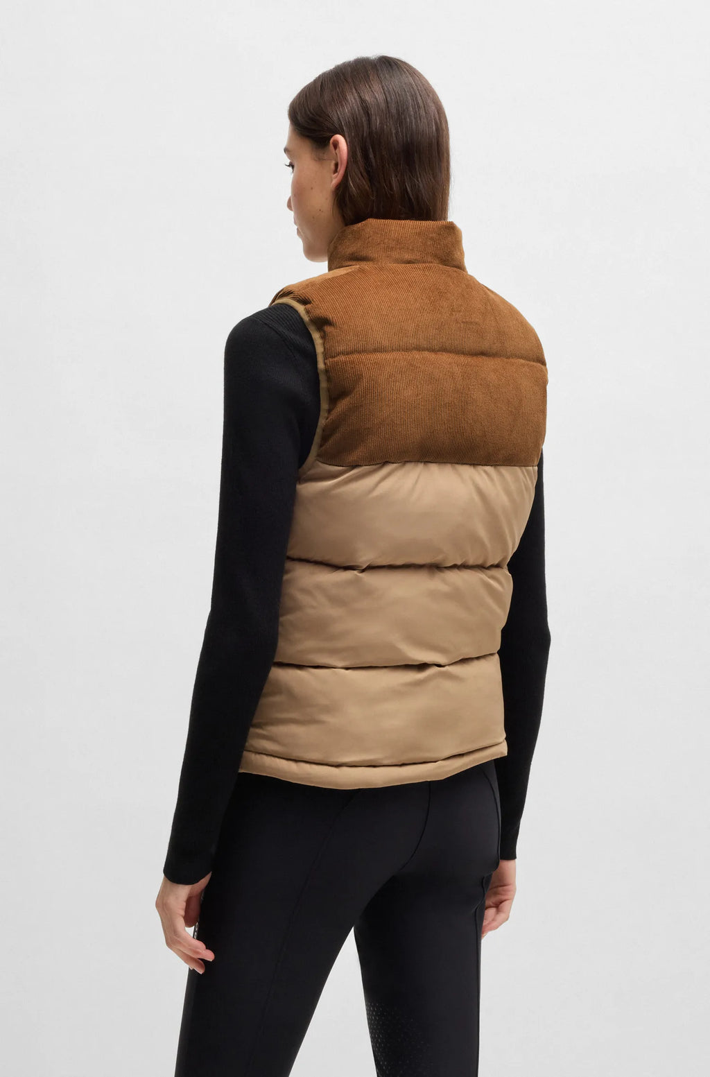 Viola Cord Puffer Vest