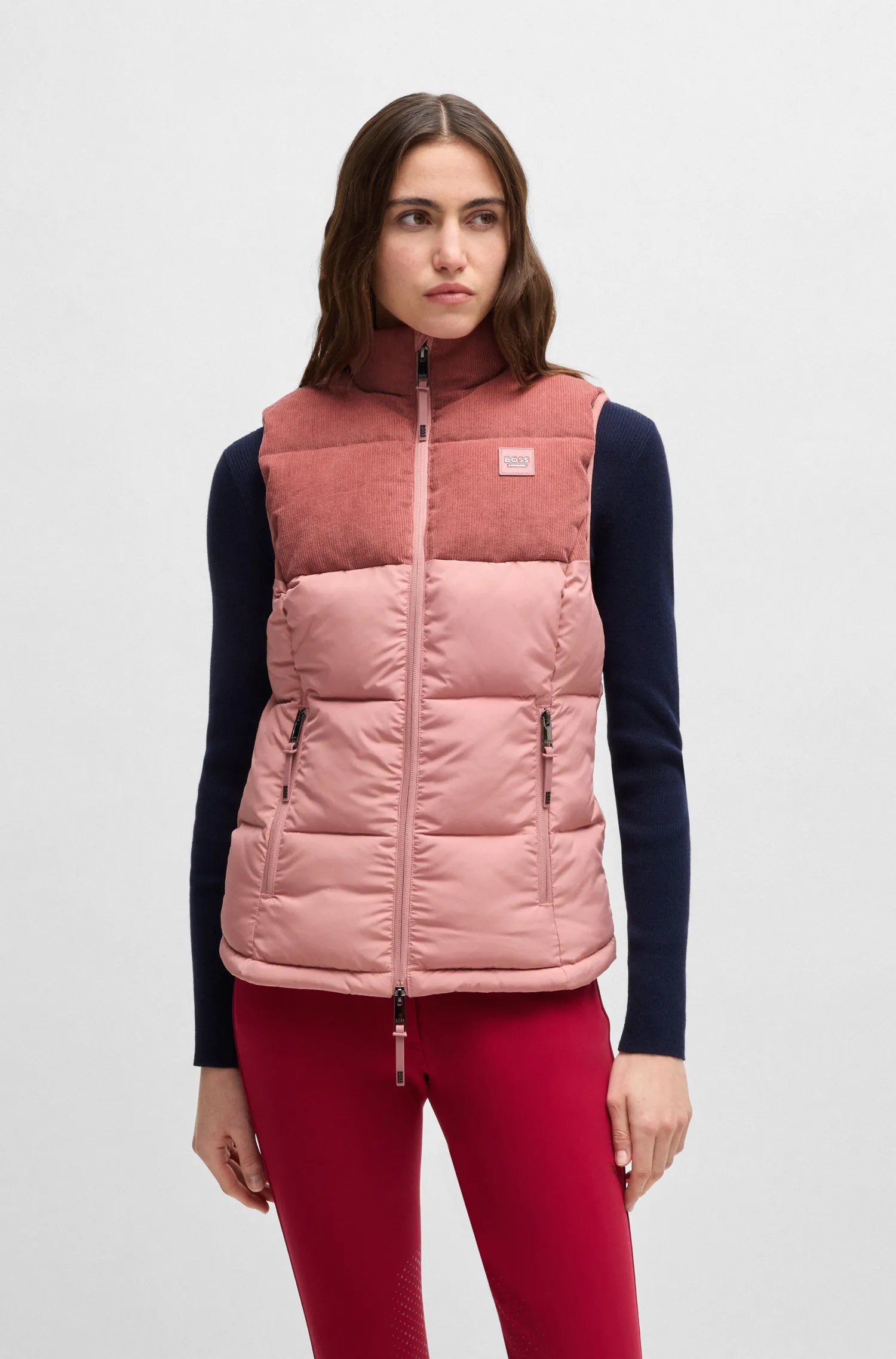 Viola Cord Puffer Vest