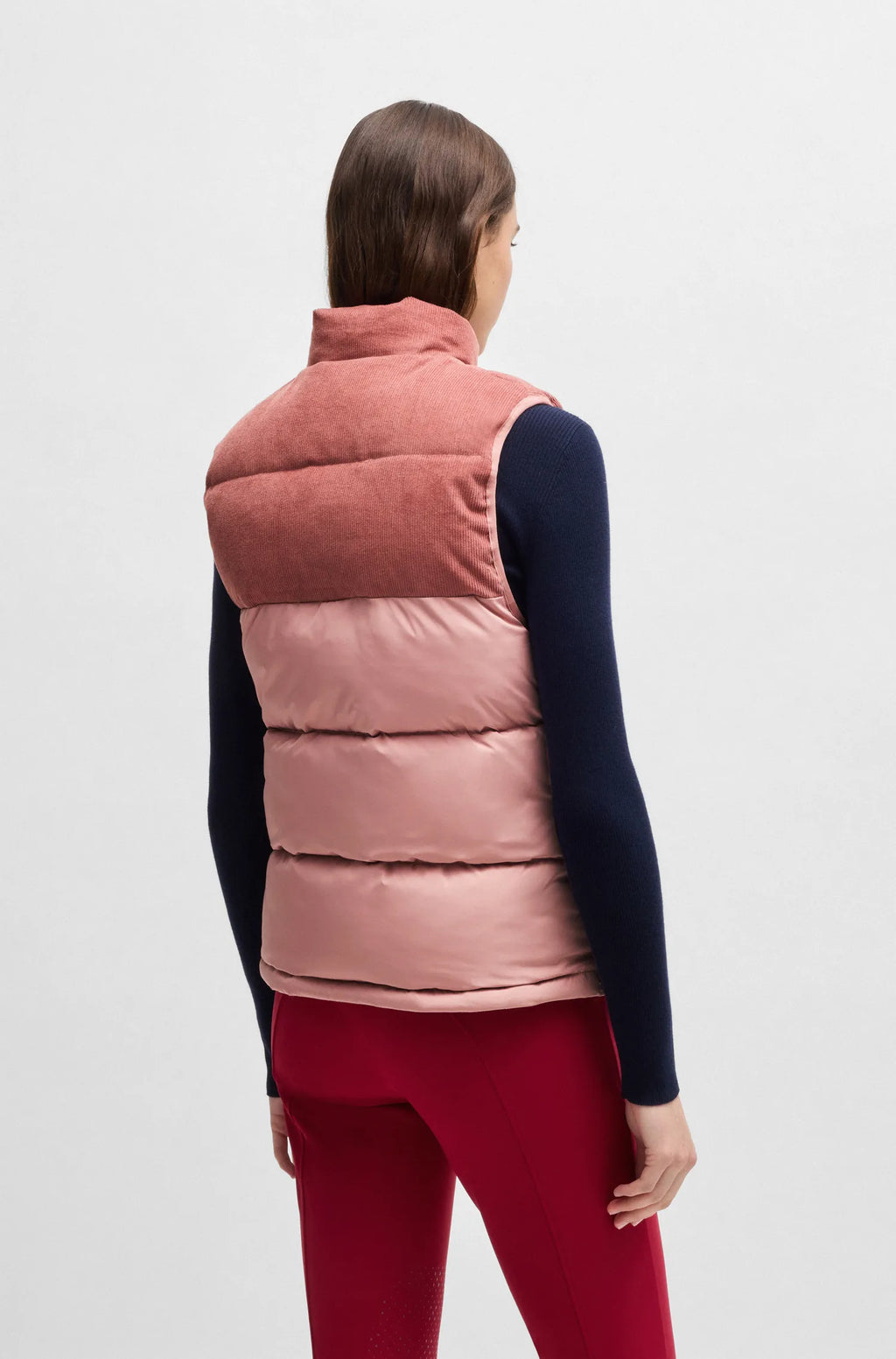 Viola Cord Puffer Vest