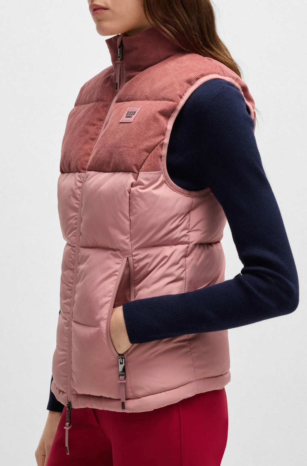 Viola Cord Puffer Vest