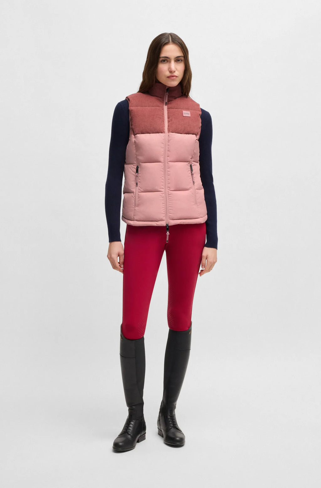 Viola Cord Puffer Vest