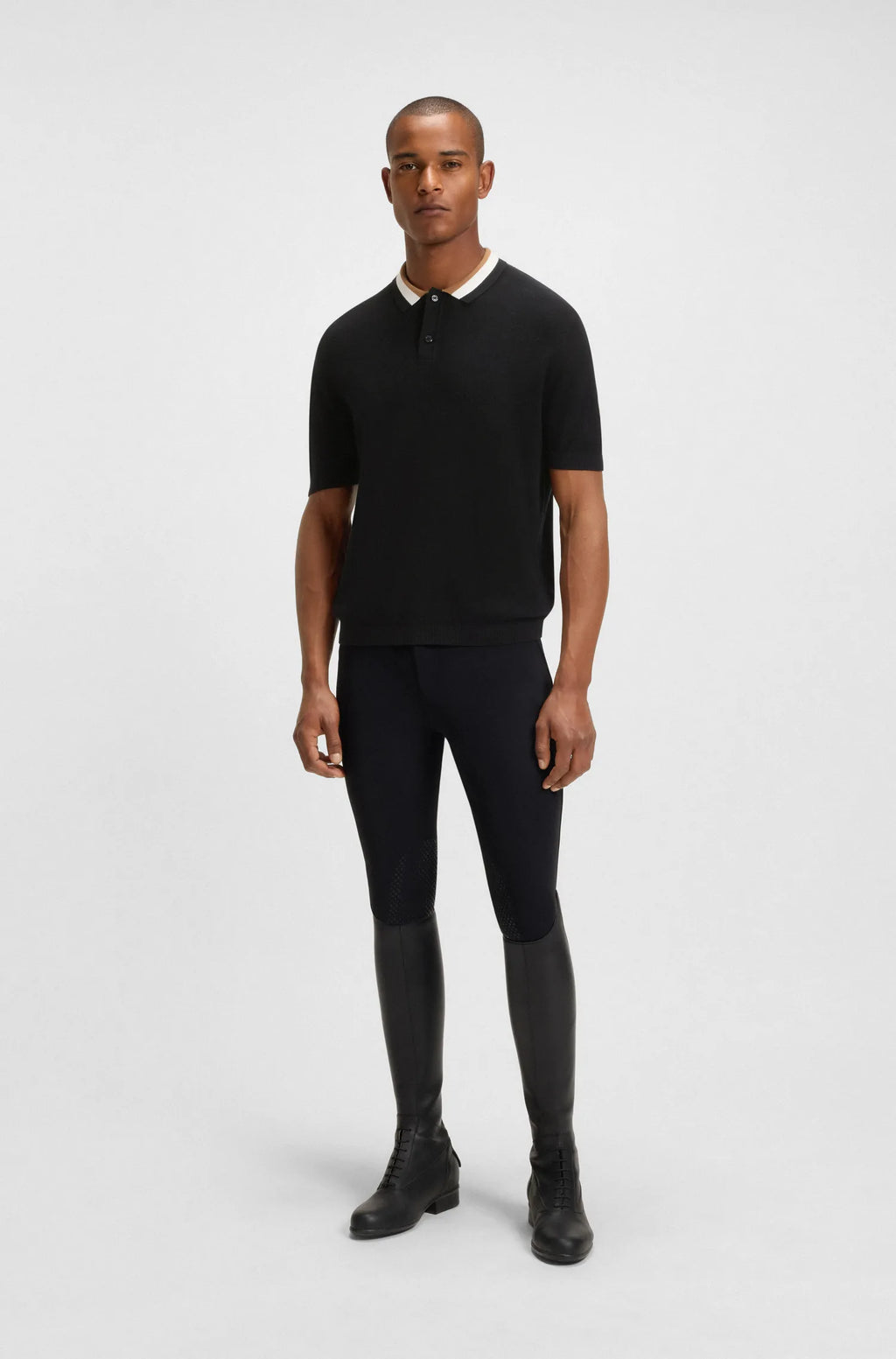 Joshua Kniwear Polo Rice