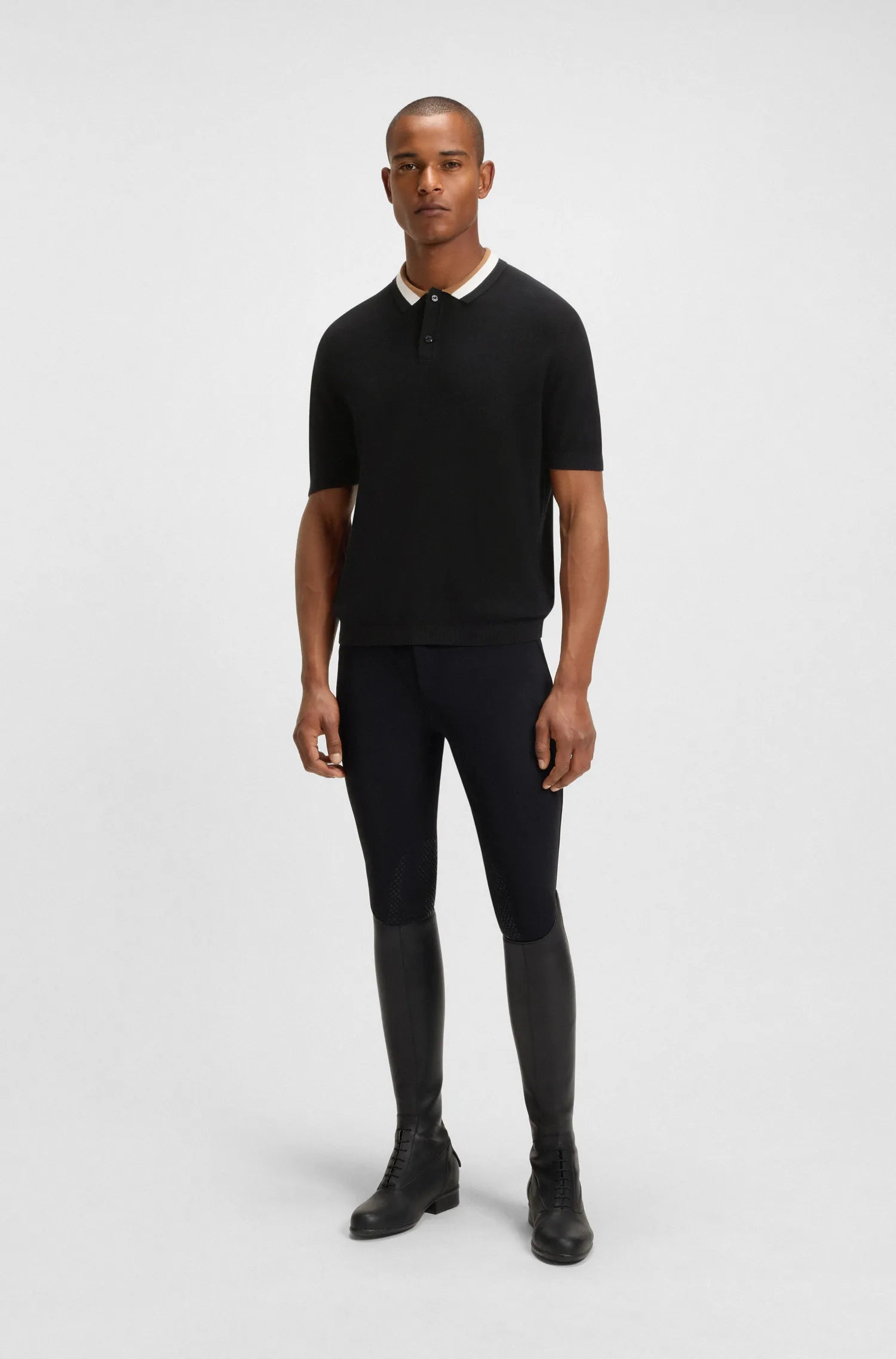 Joshua Kniwear Polo Rice