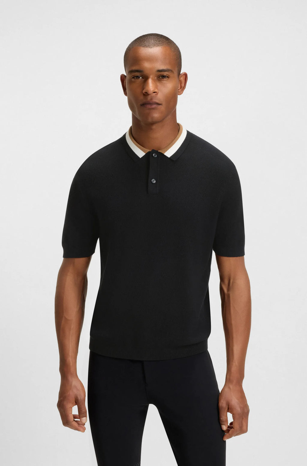 Joshua Kniwear Polo Rice
