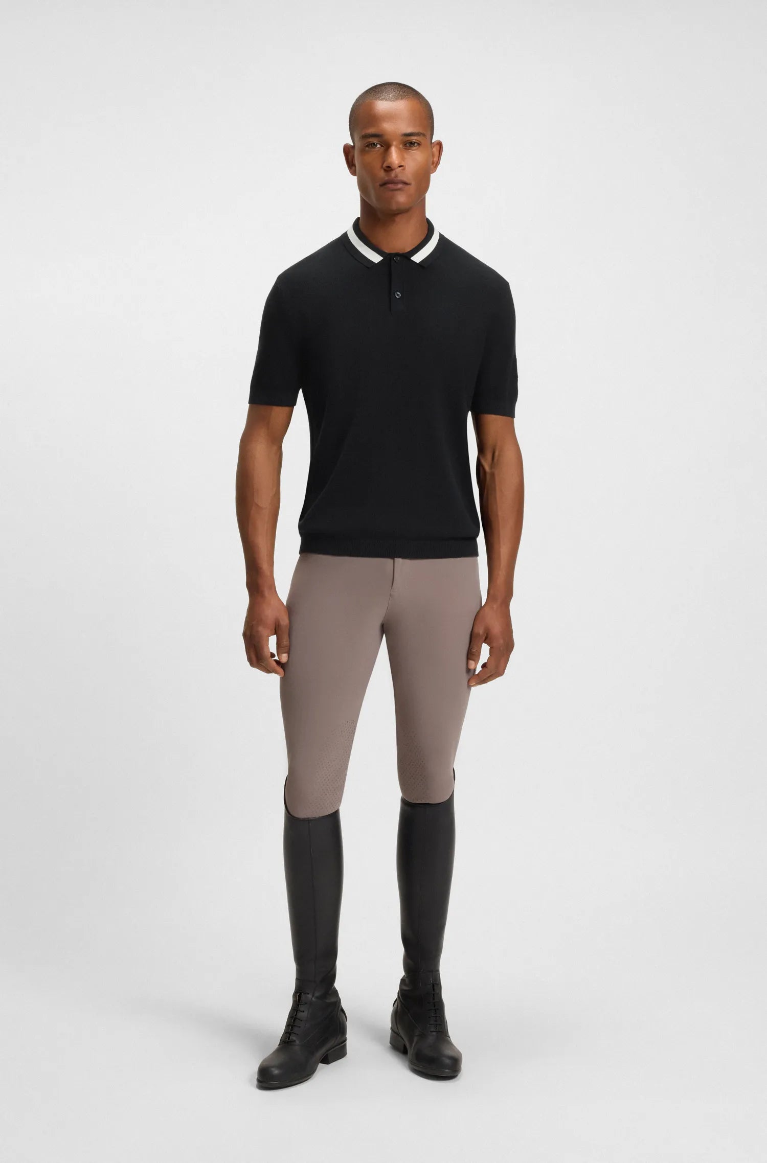 Joshua Kniwear Polo Rice