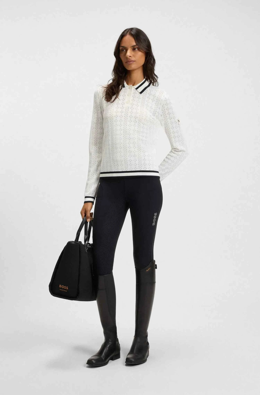 Soft Creme | Pam Knitwear Polo Ajor, front
