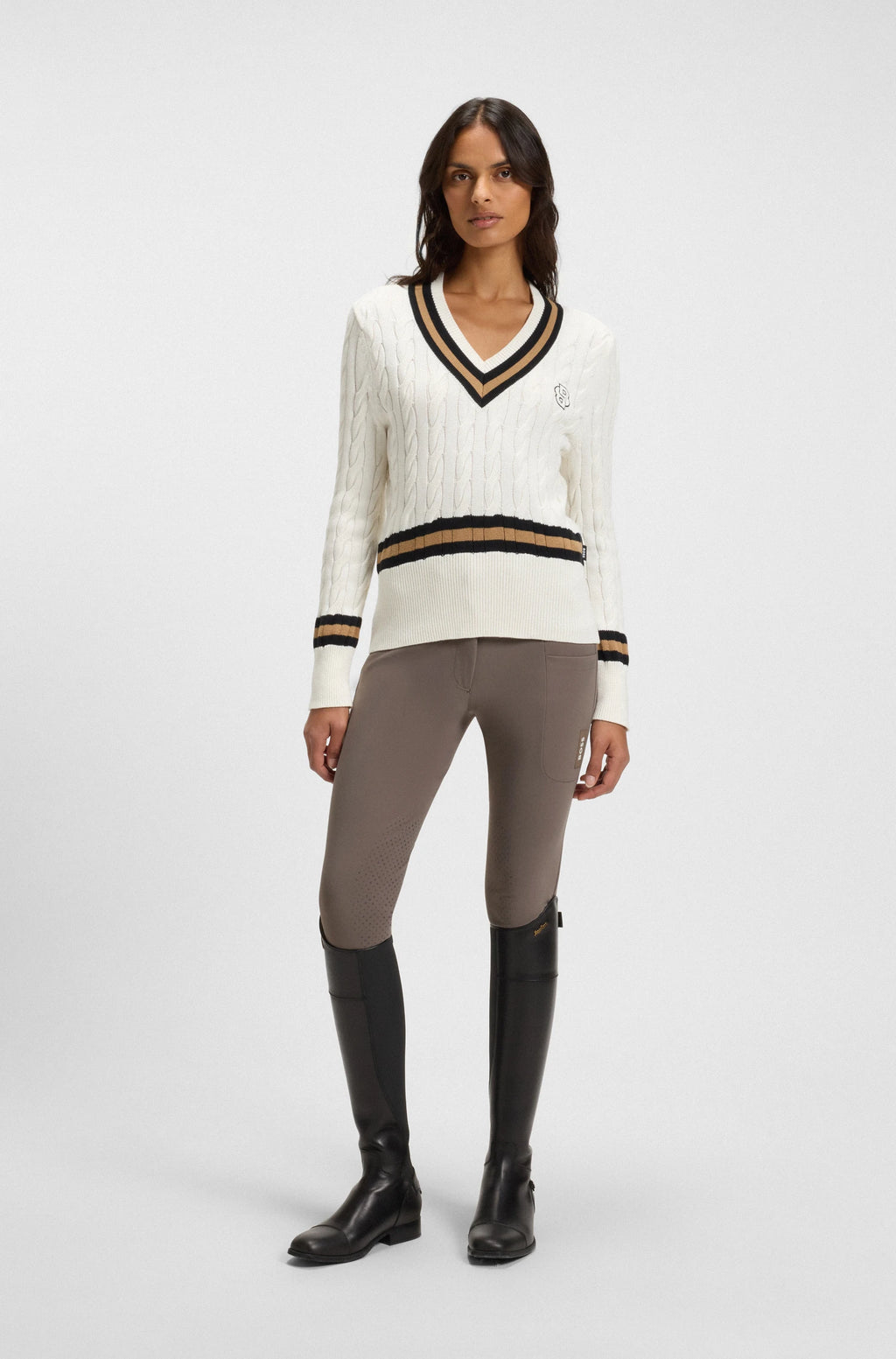Hannah High Waist Knee Grip Breeches