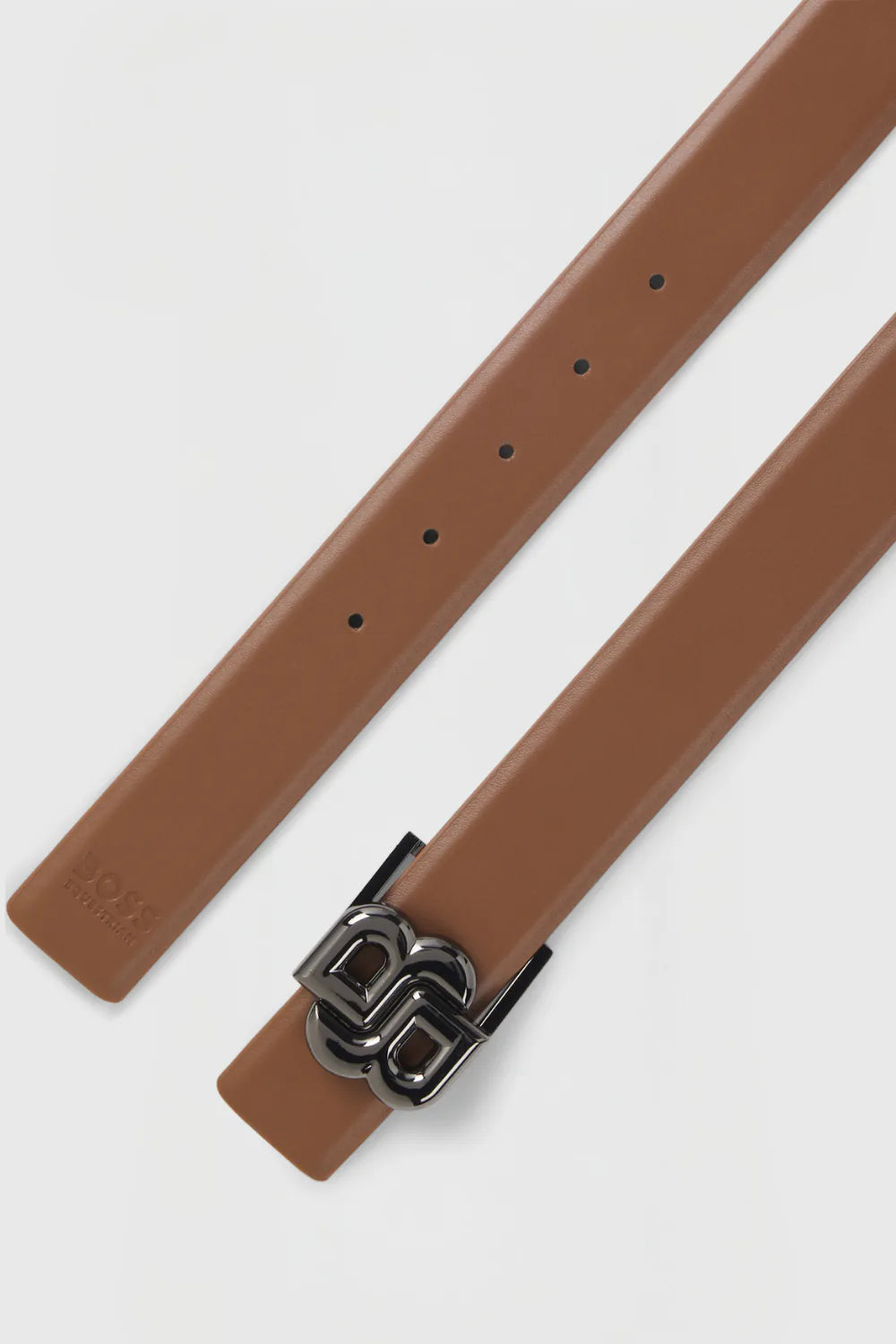 Tortoise/Tea Leaf | Rachel Reverse Belt Double B, view 3