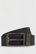 Black/Birch | Raven Twist Belt, front