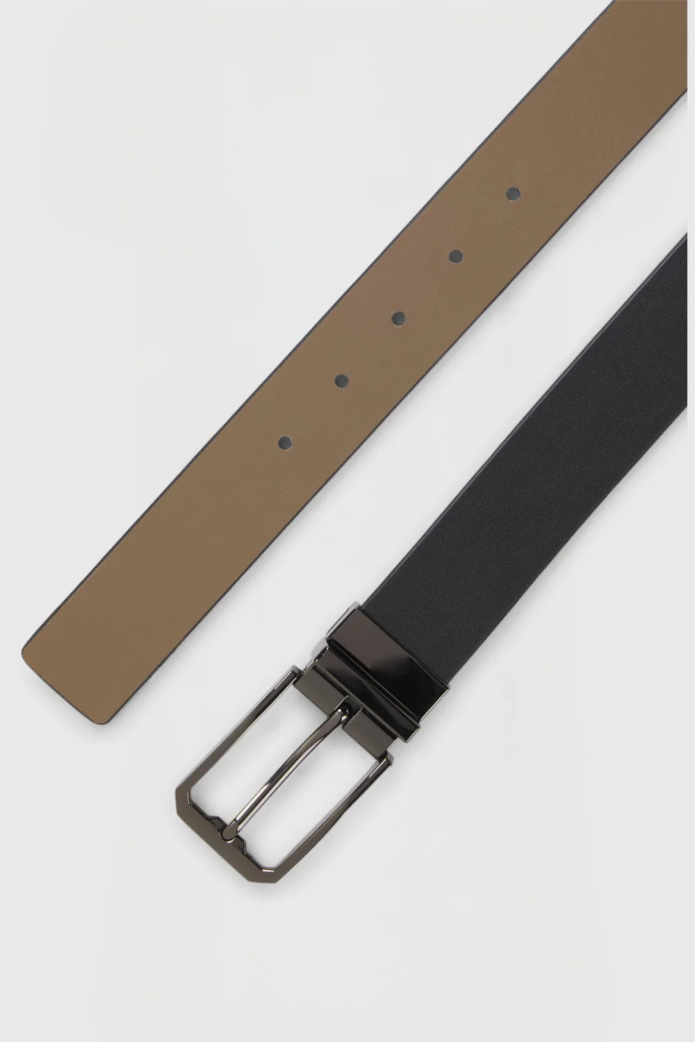 Black/Birch | Raven Twist Belt, view 2