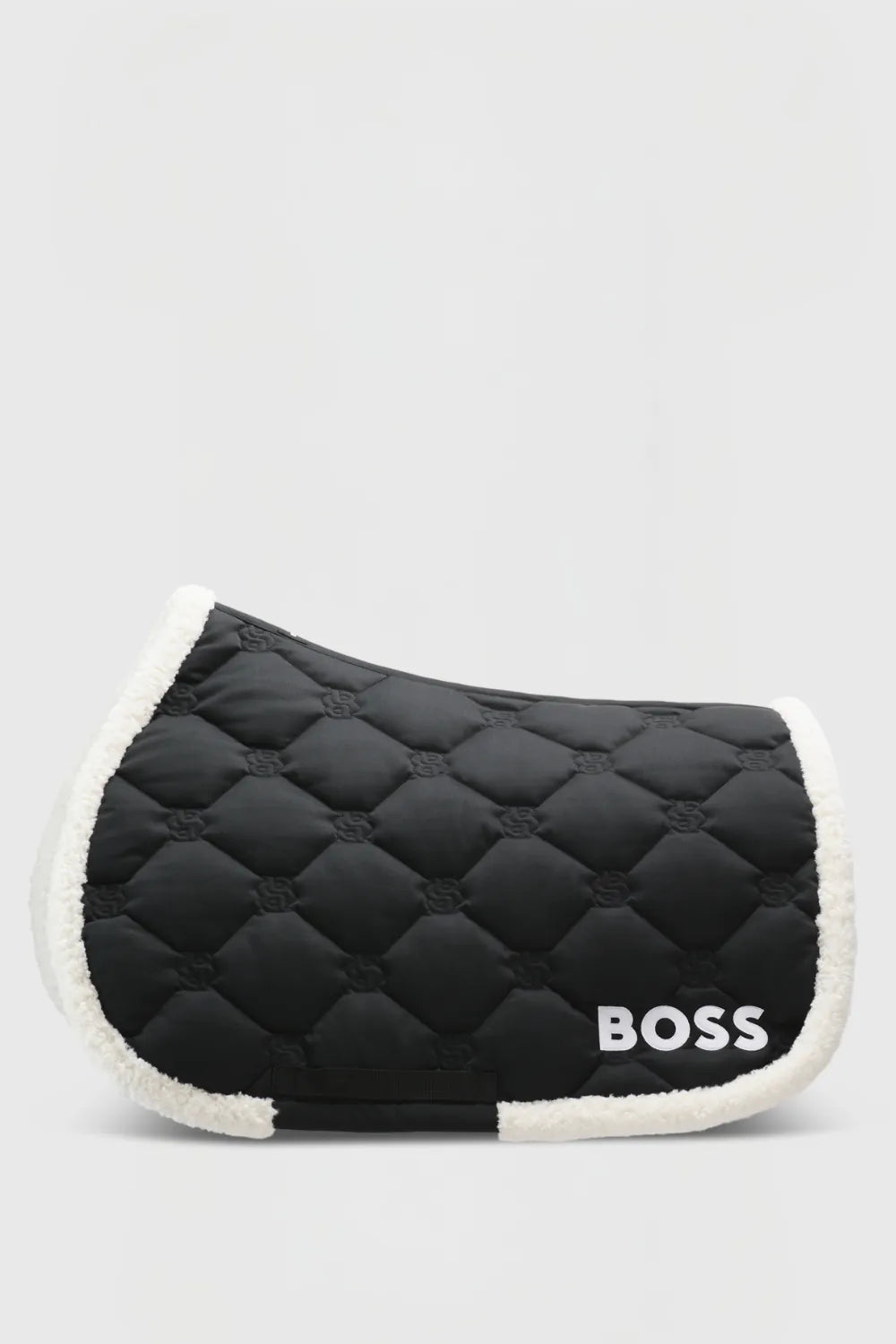 Black | Hampton Saddle Pad Jump Teddy, front