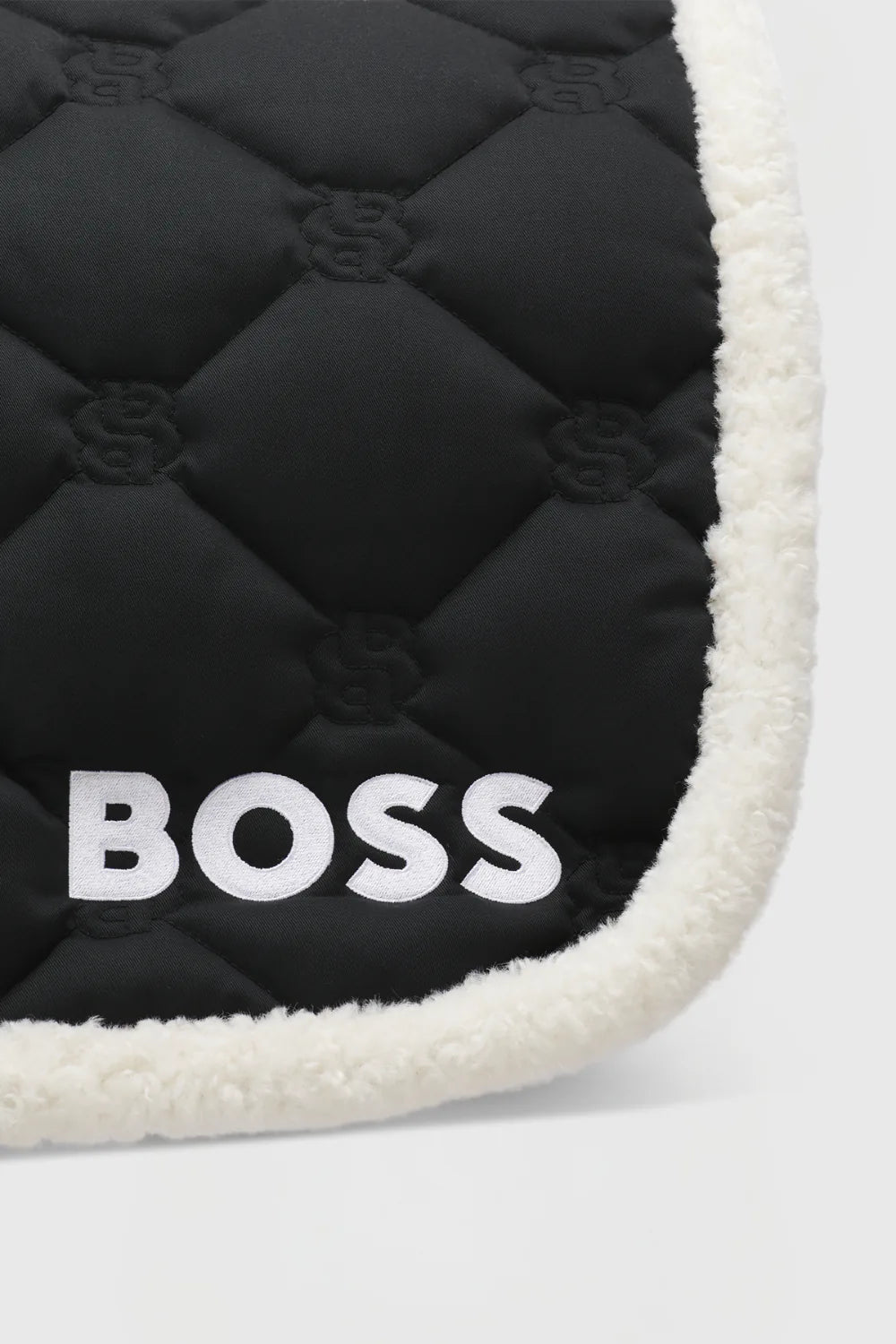 Black | Hampton Saddle Pad Jump Teddy, view 2