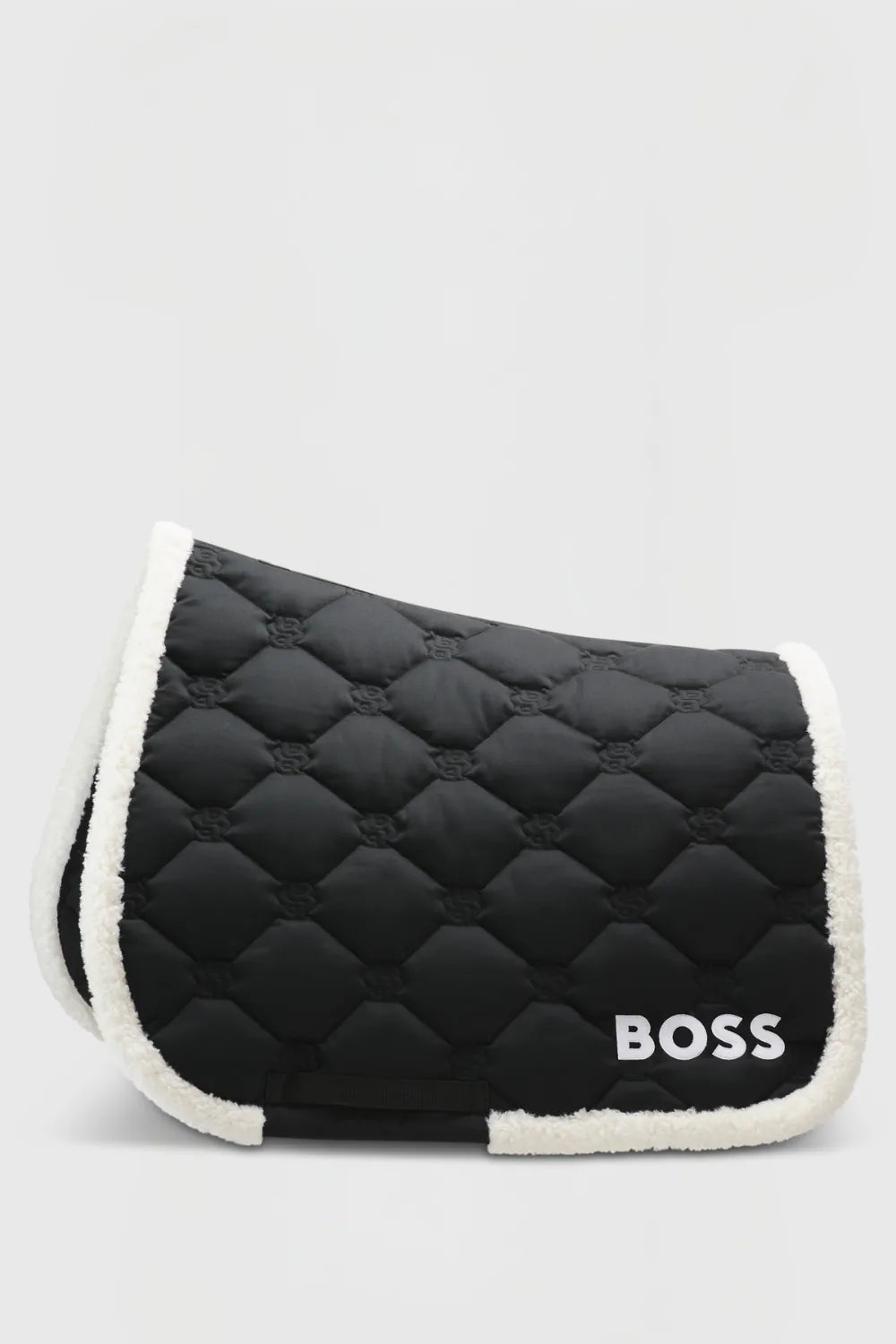 Black | Long Island Saddle Pad Dressage Teddy, front