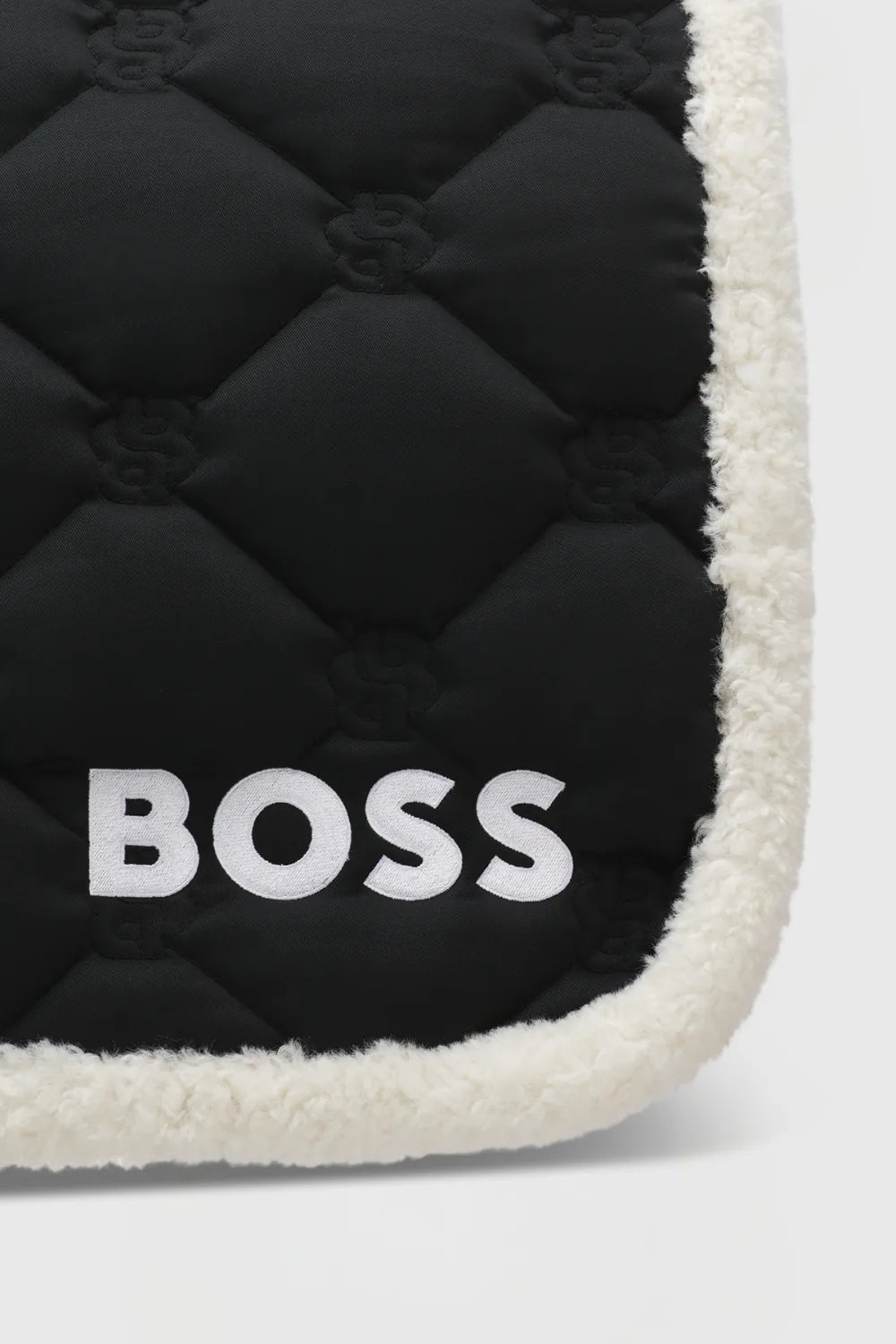 Black | Long Island Saddle Pad Dressage Teddy, view 2