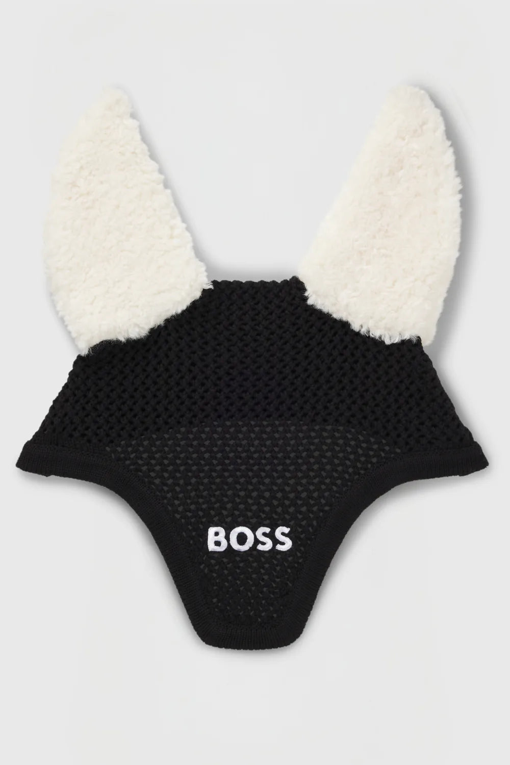 Black | Chicago Fly Veil Teddy, front