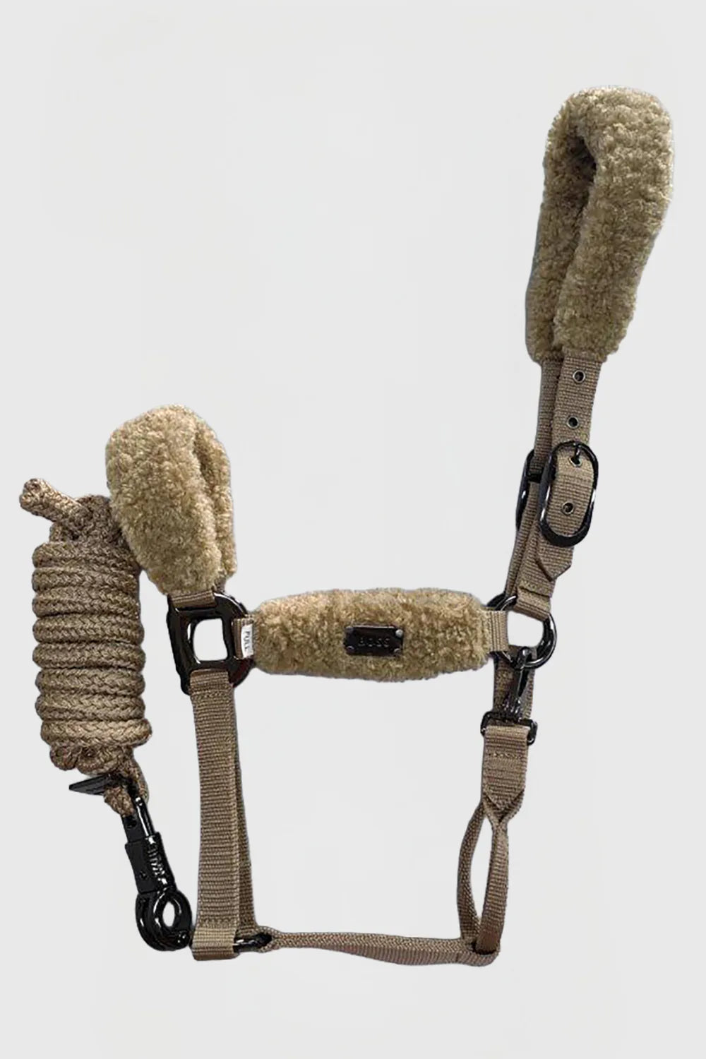Camel | Santiago Halter & Panama Lead Rope Set, front