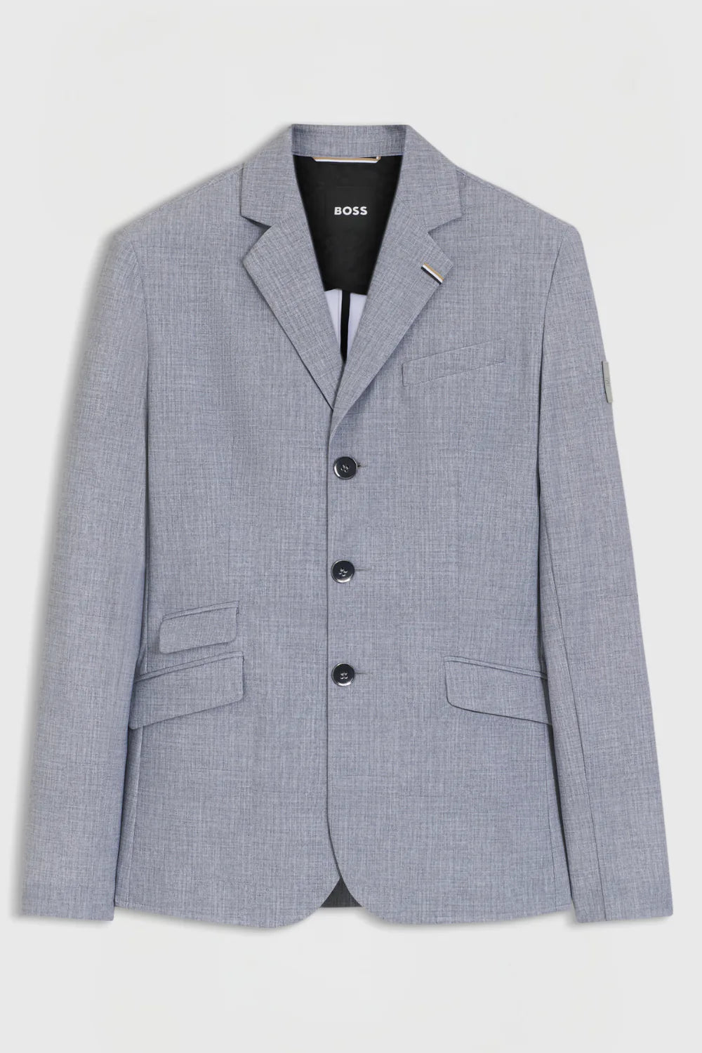 Silver Grey Melange | Adrian Show Jacket, front