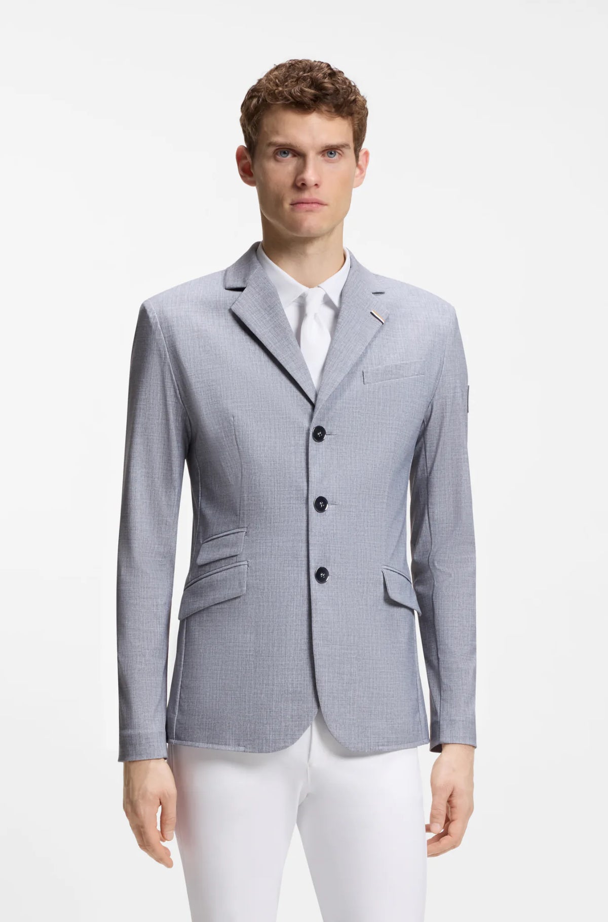 Silver Grey Melange | Adrian Show Jacket, view 2