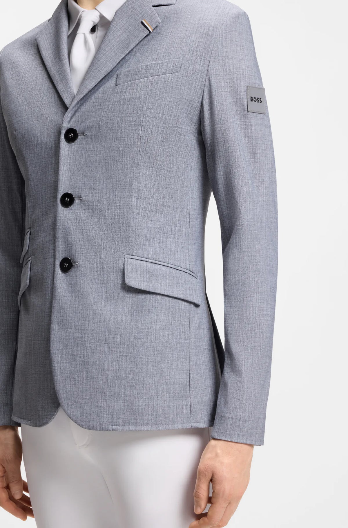 Silver Grey Melange | Adrian Show Jacket, view 6