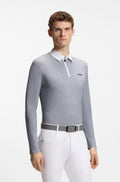 Silver Grey Melange | Elton Show Shirt, view 2