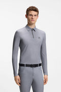 Silver Grey Melange | Eaton Training Shirt, view 2