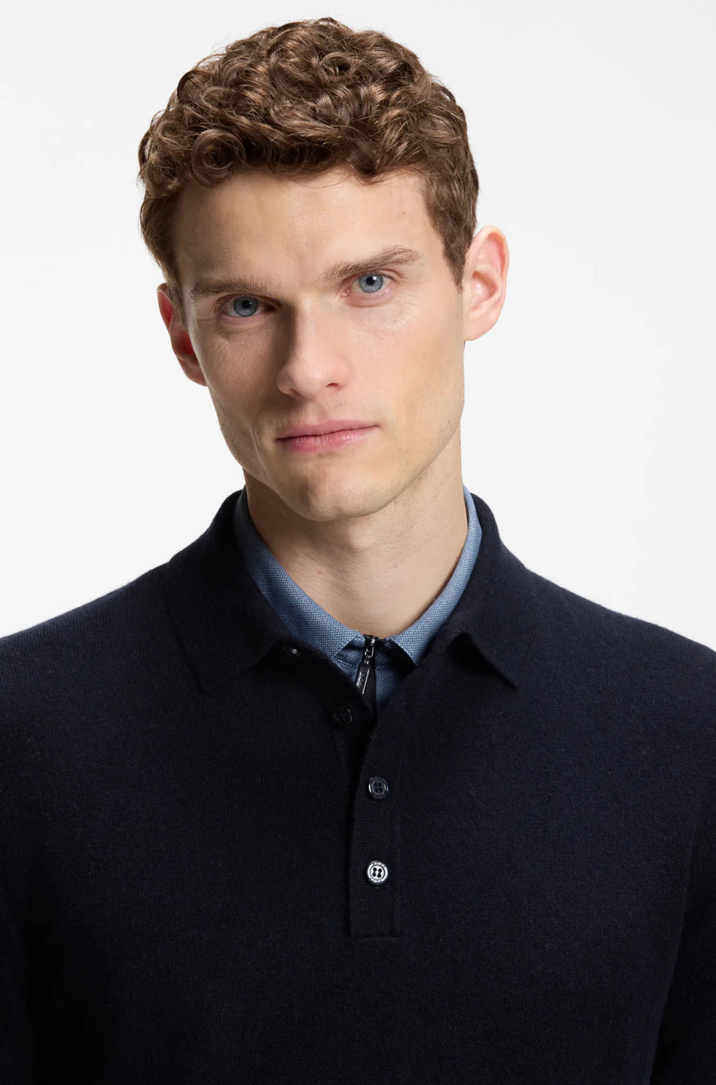 Sky Captain | Jude Knitwear Polo, view 3
