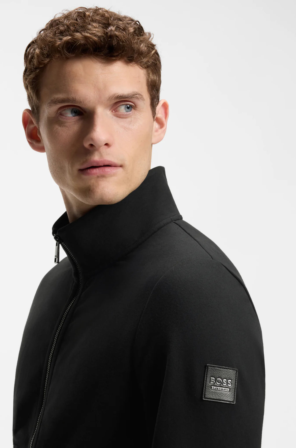 Black | Steven Training Sweater Cardigan, view 5