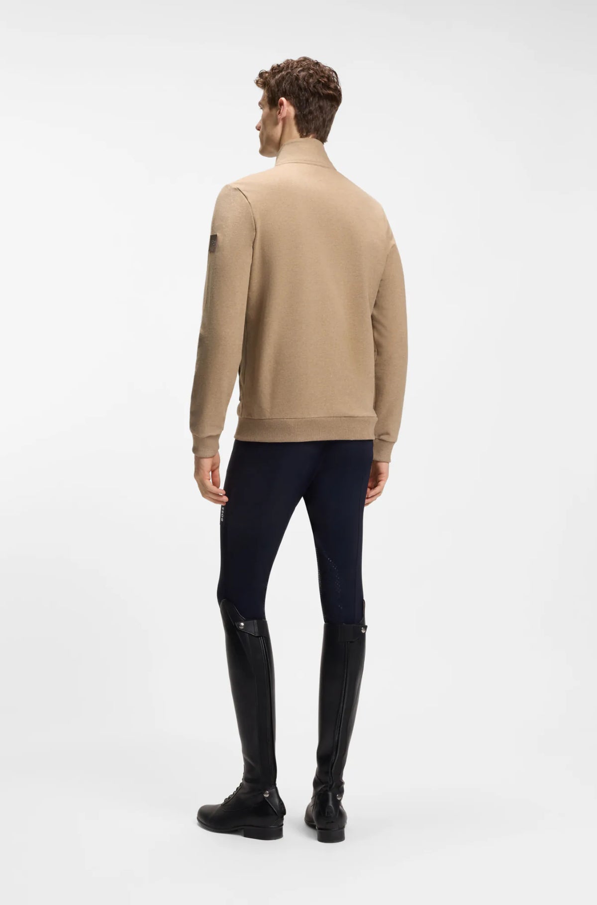 Walnut | Steven Training Sweater Cardigan, view 4