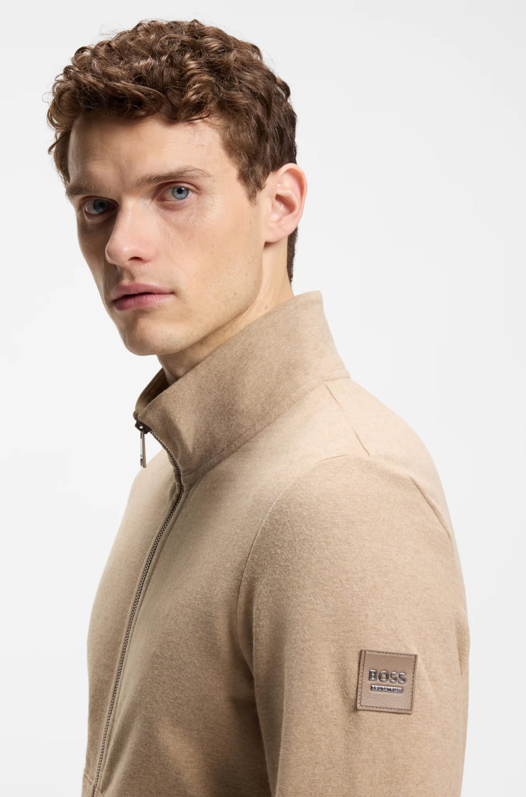Walnut | Steven Training Sweater Cardigan, view 5