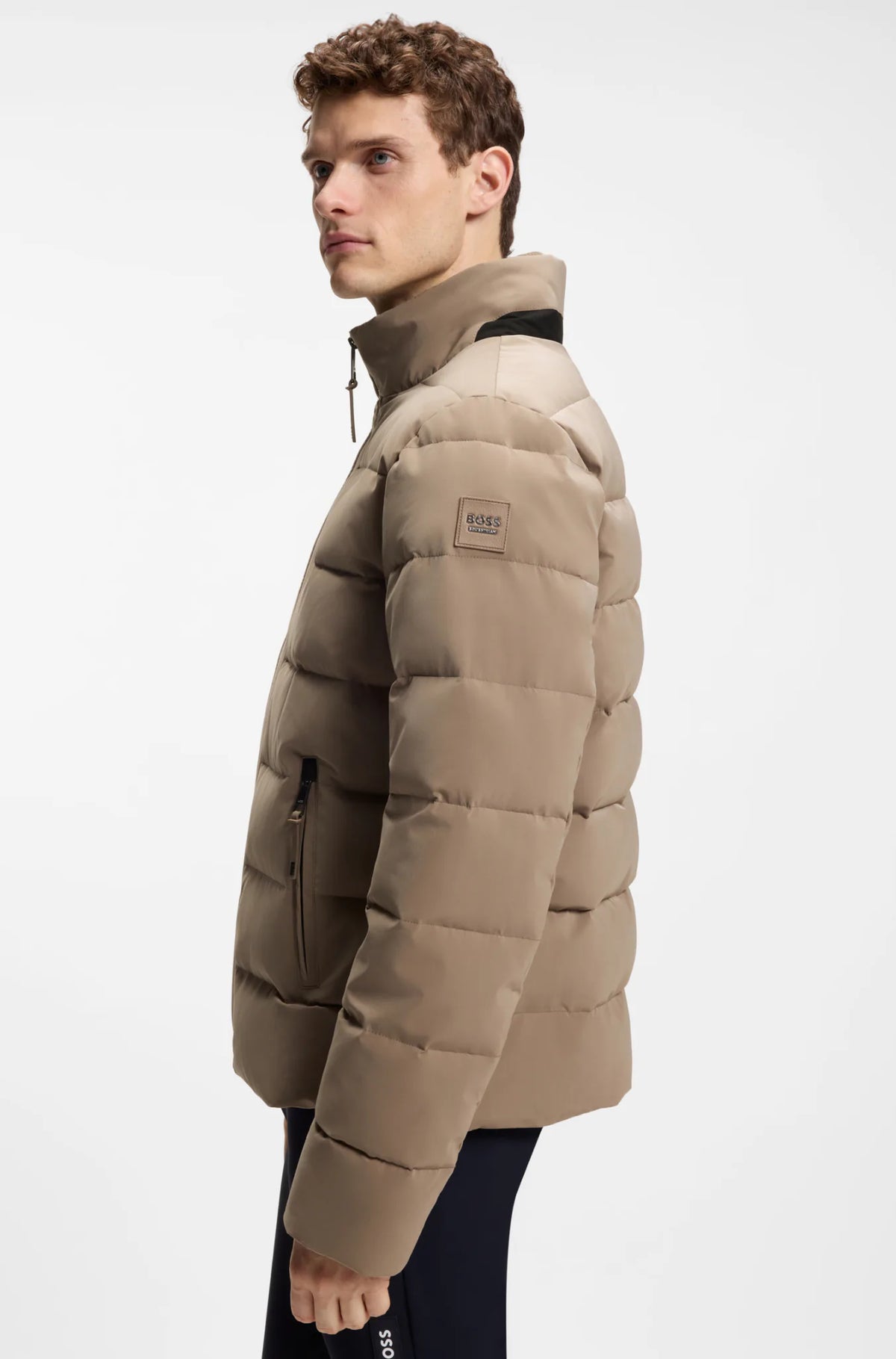 Birchwood | Jamie Puffer Velvet Jacket, view 3