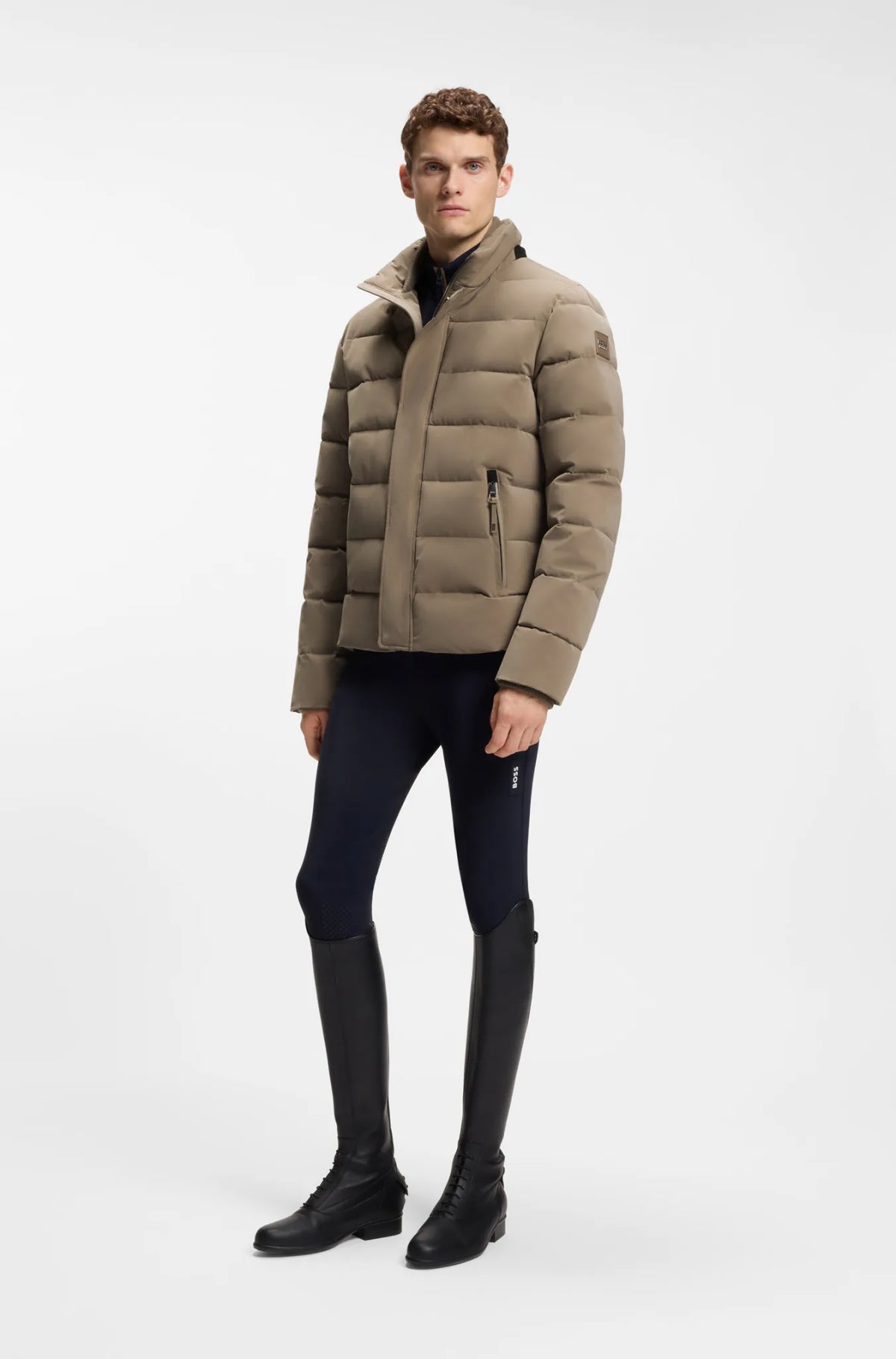 Birchwood | Jamie Puffer Velvet Jacket, view 4