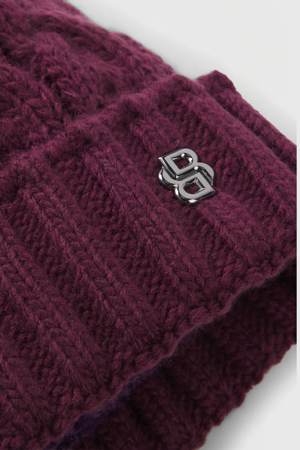 Deep Purple | Bella Beanie Bobble, view 4