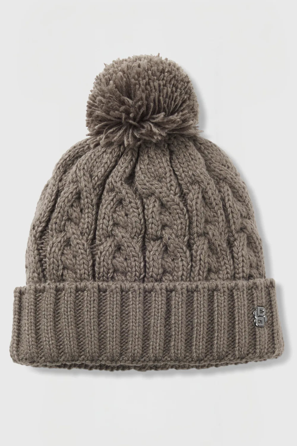 Walnut | Bella Beanie Bobble, front