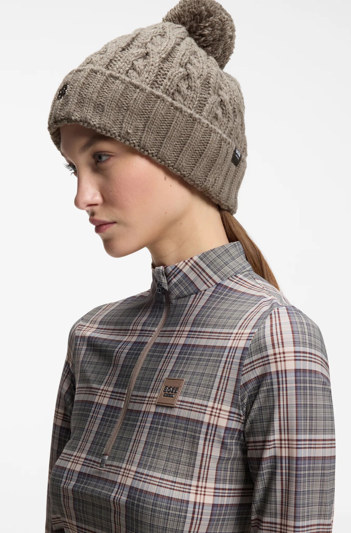 Walnut | Bella Beanie Bobble, view 3