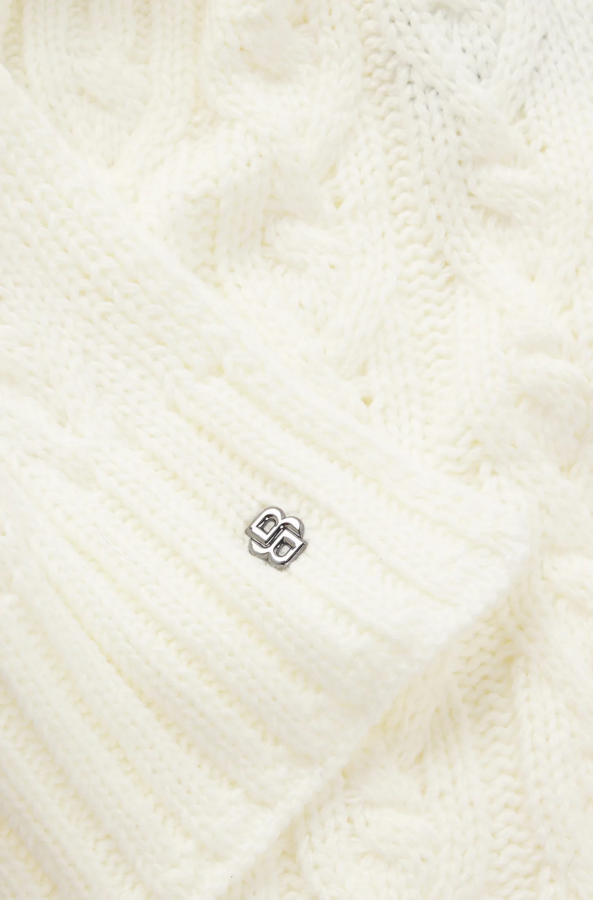 Soft Creme | Bora Scarf Cable, view 4