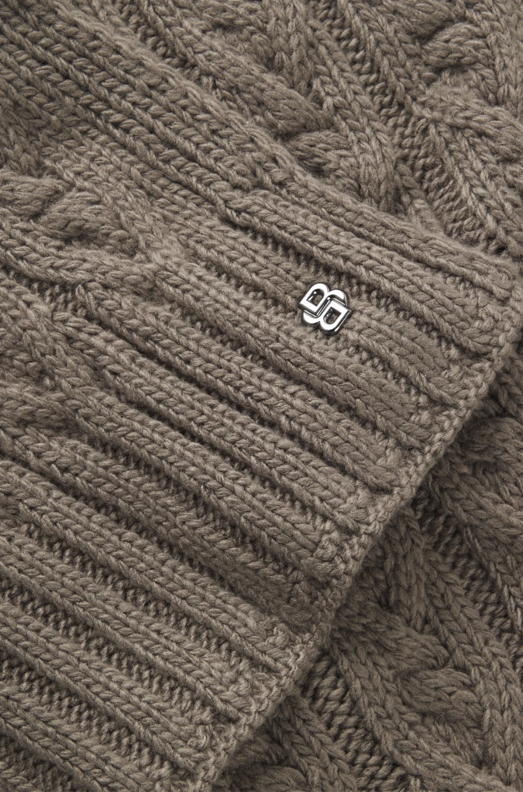Tea Leaf | Bora Scarf Cable, view 4