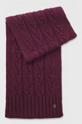 Deep Purple | Bora Scarf Cable, front