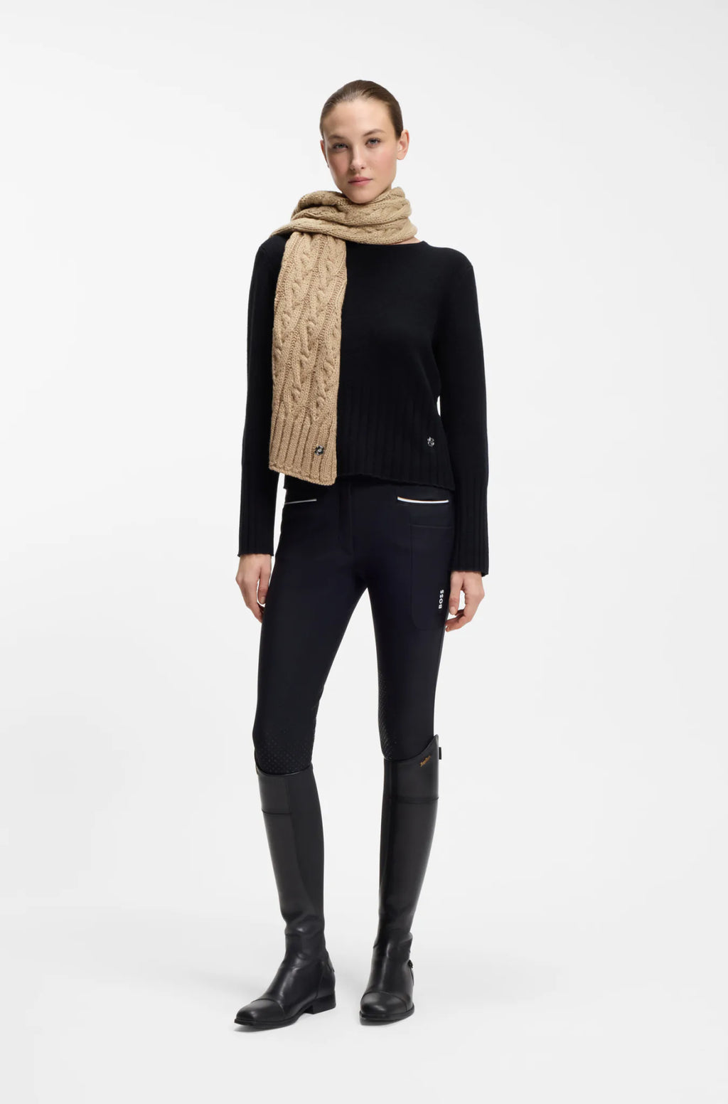 Walnut | Bora Scarf Cable, view 3