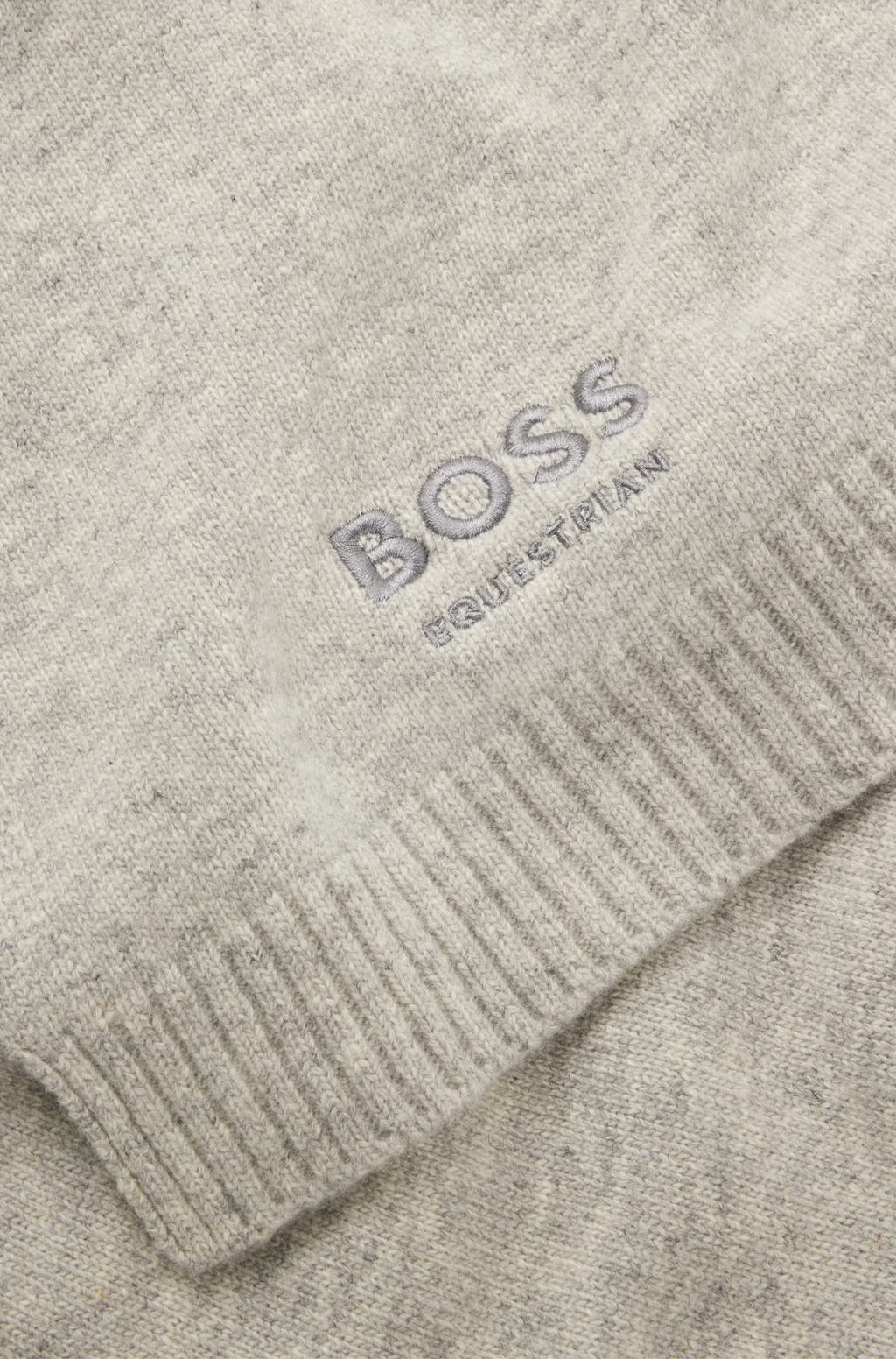Silver Grey Melange | Russel Scarf, view 3