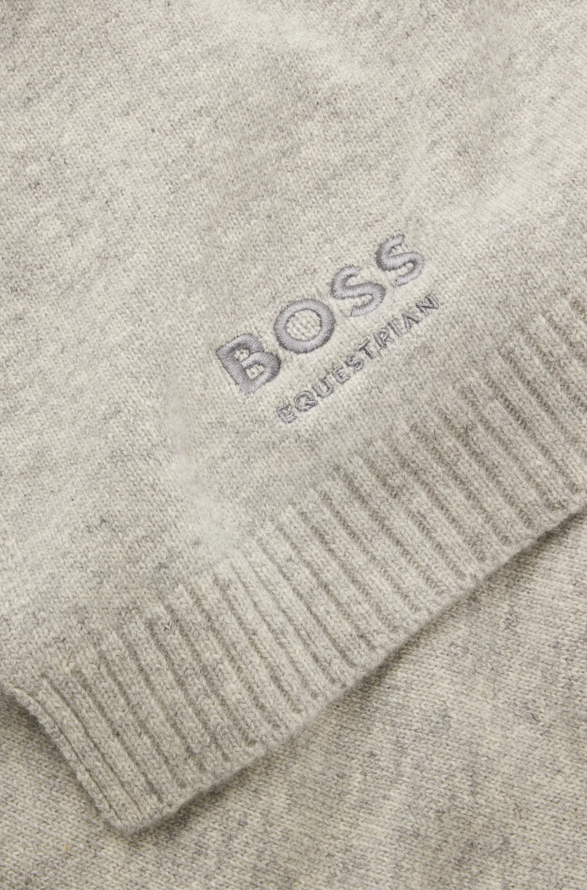 Silver Grey Melange | Russel Scarf, view 3