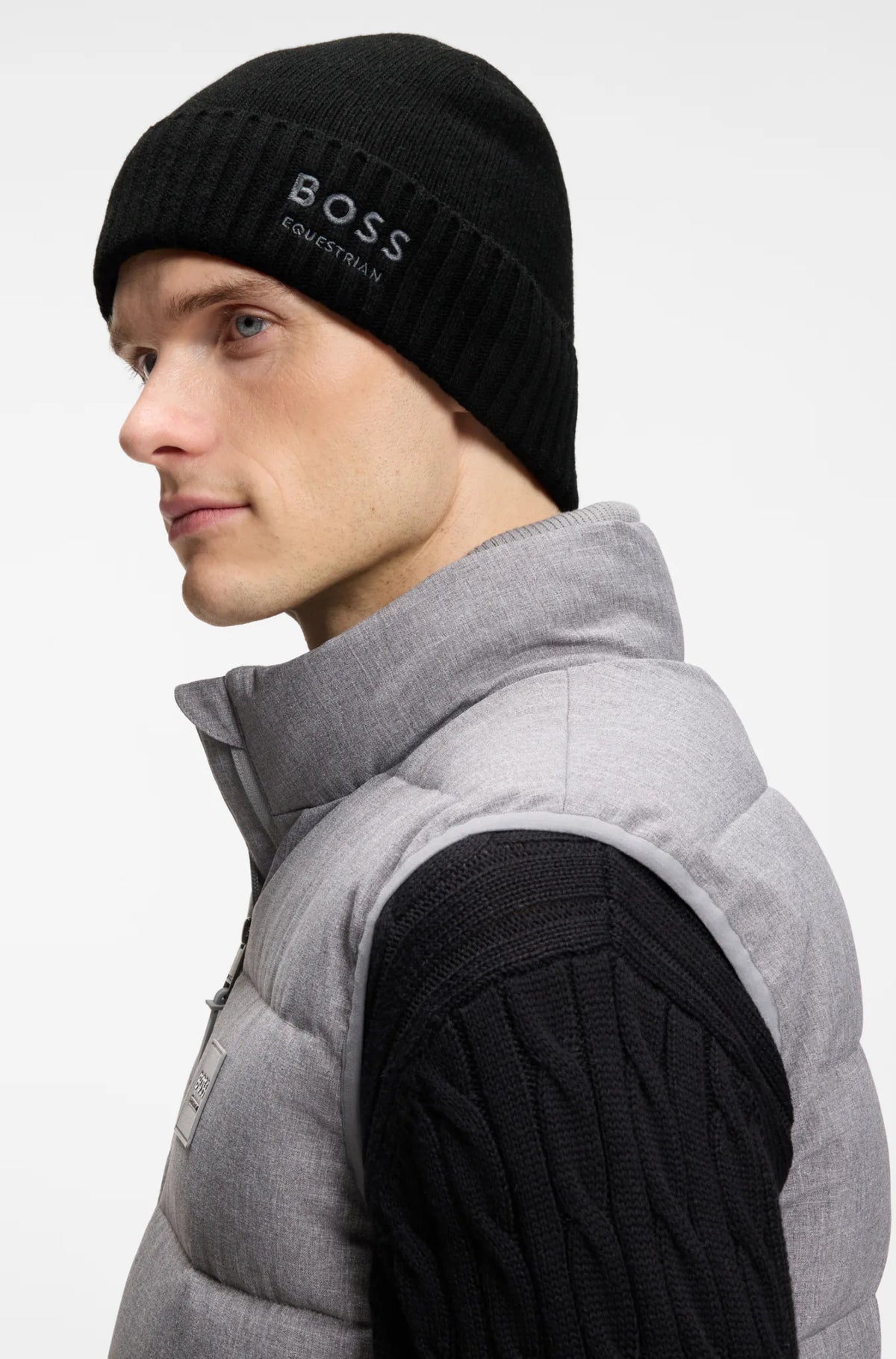 Black | Ron Beanie, front