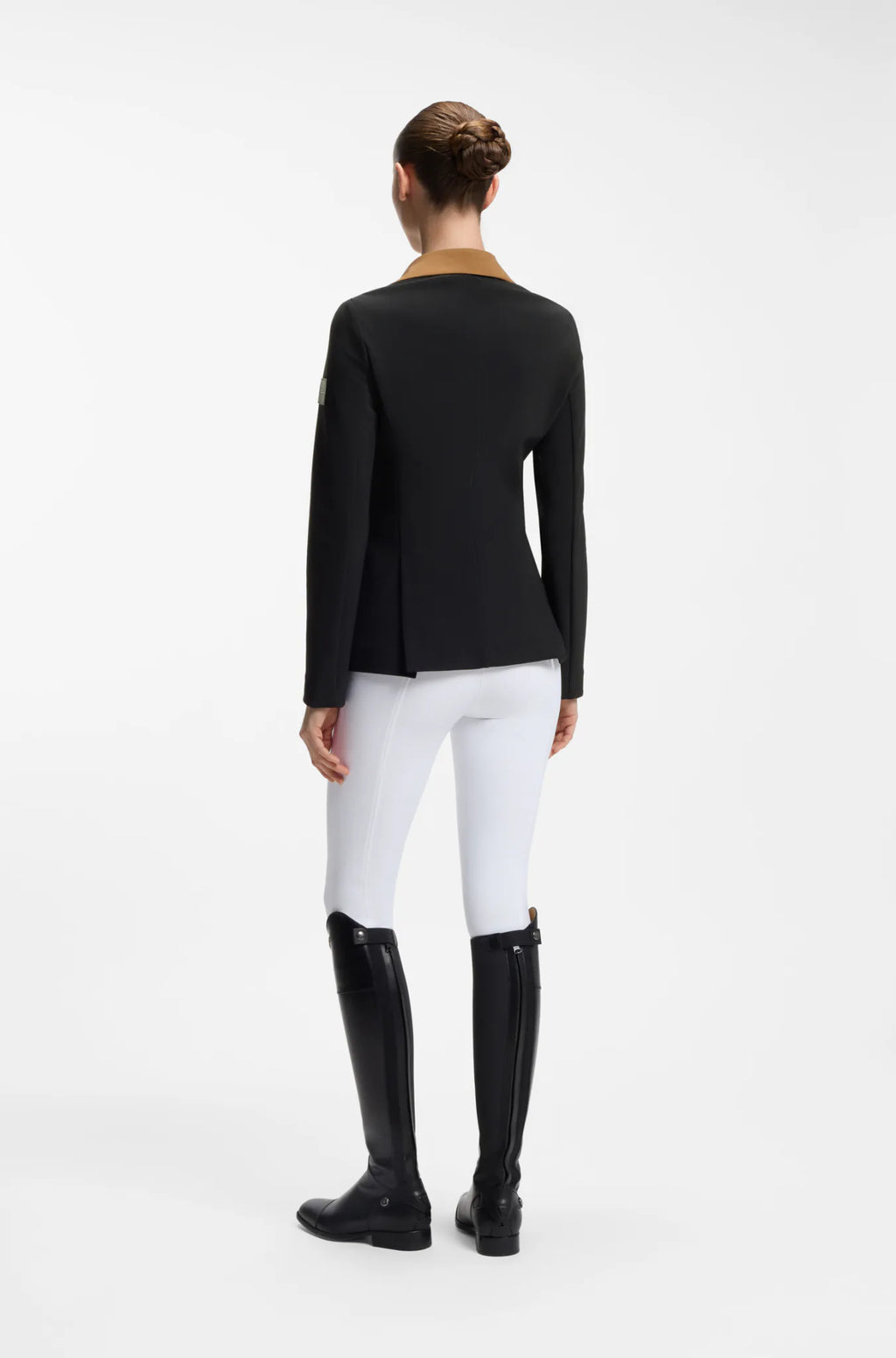 Black | Anna Show Jacket Camel Collar, view 6
