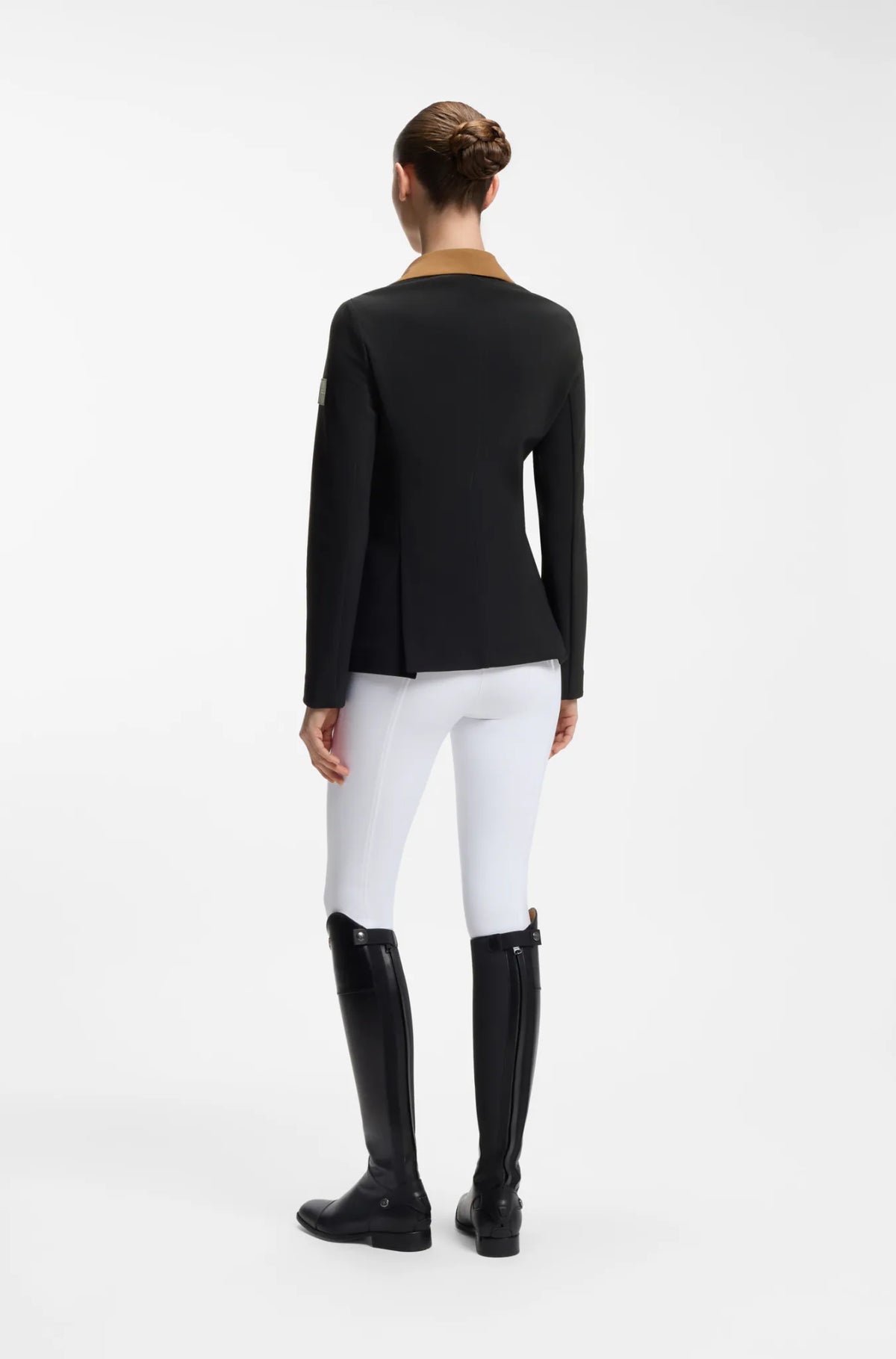 Black | Anna Show Jacket Camel Collar, view 6