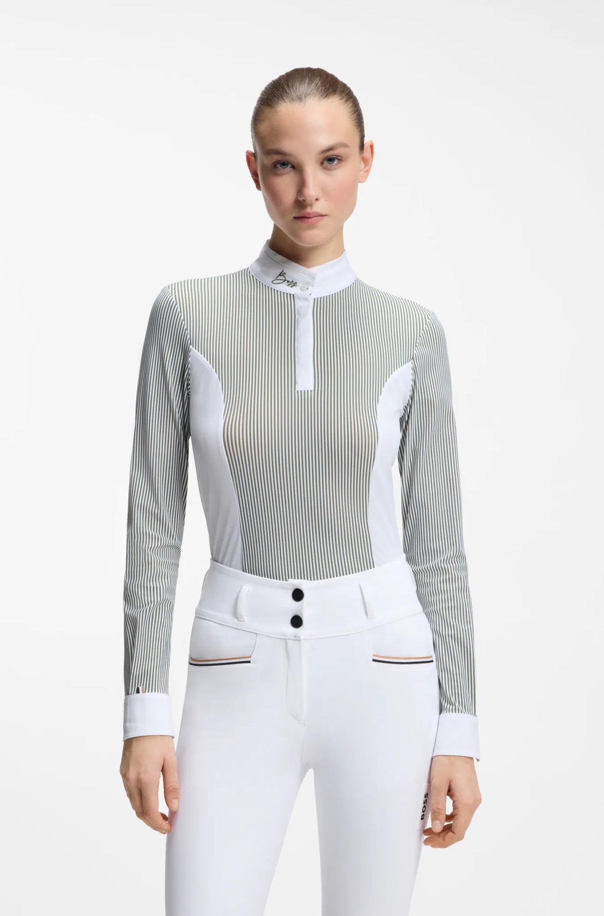 Tea Leaf | Edora Show Blouse, view 2