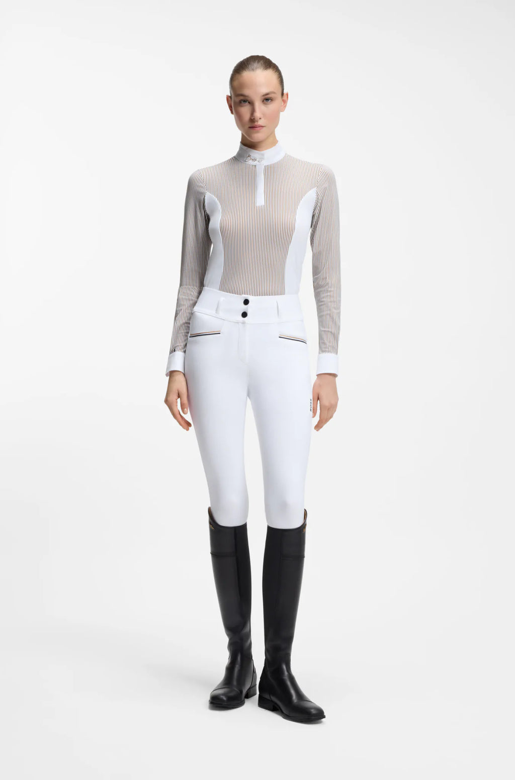 Walnut | Edora Show Blouse, view 5